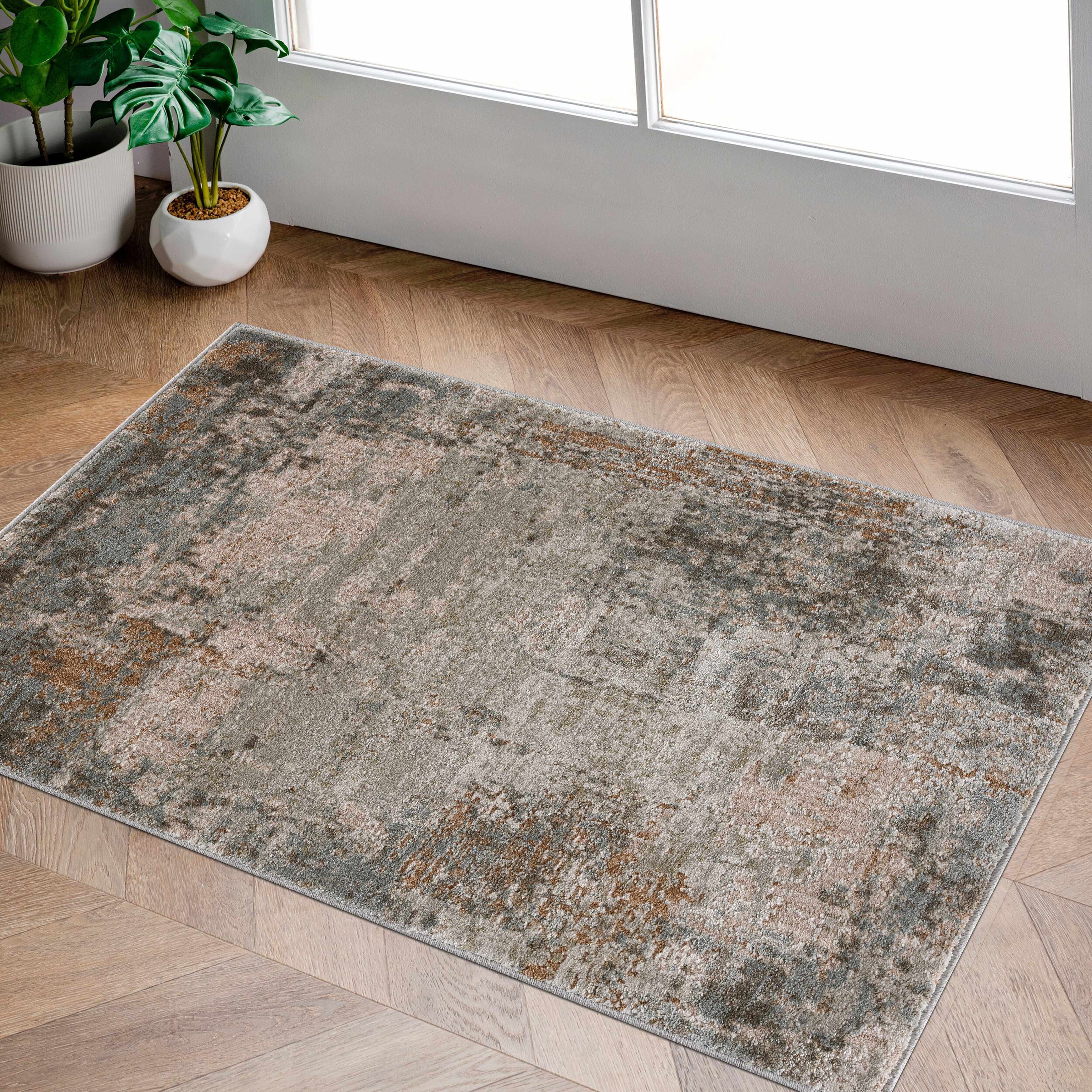 Kress Thick Luxe Abstract Rug