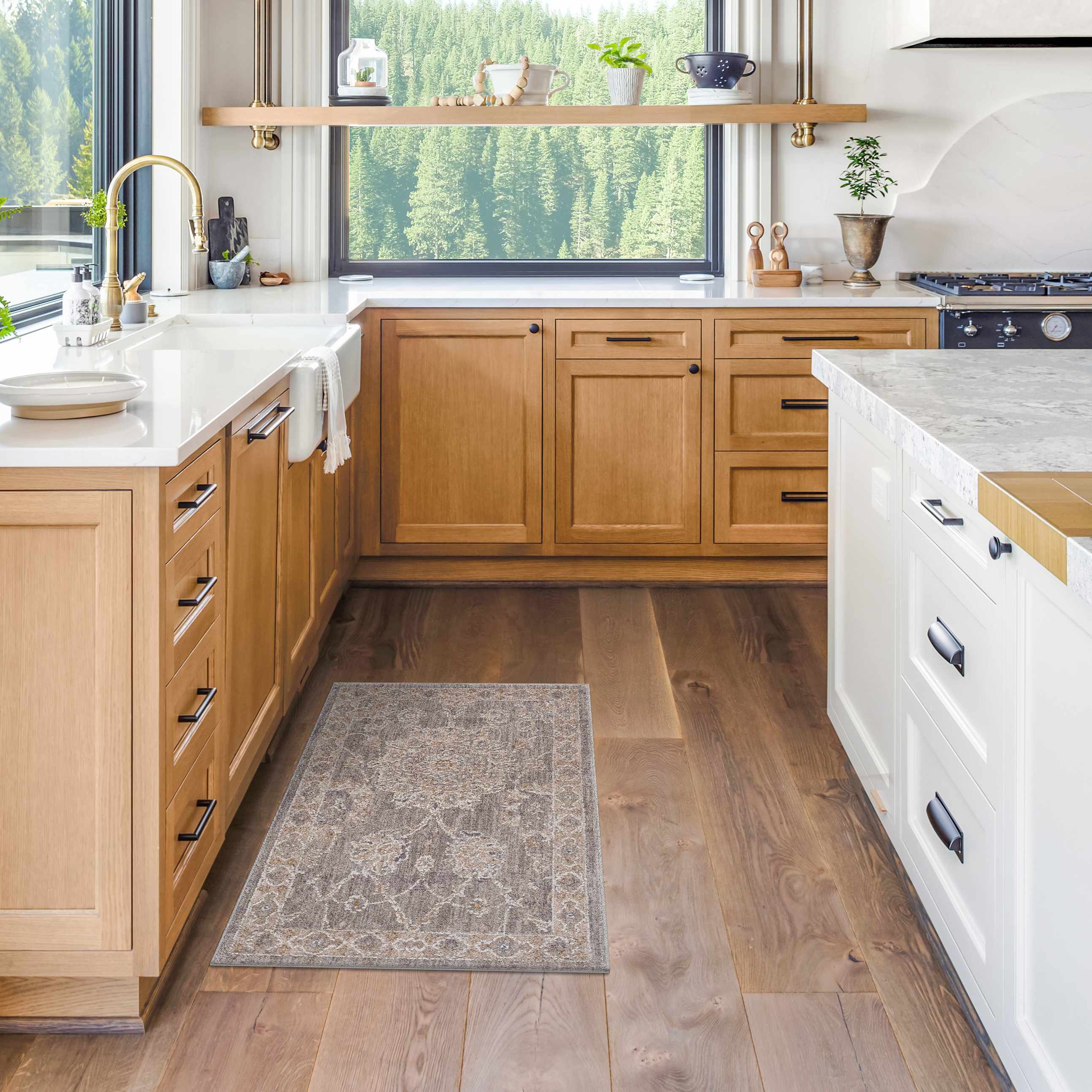 Monterey Gray Thick Luxe Persian Rug