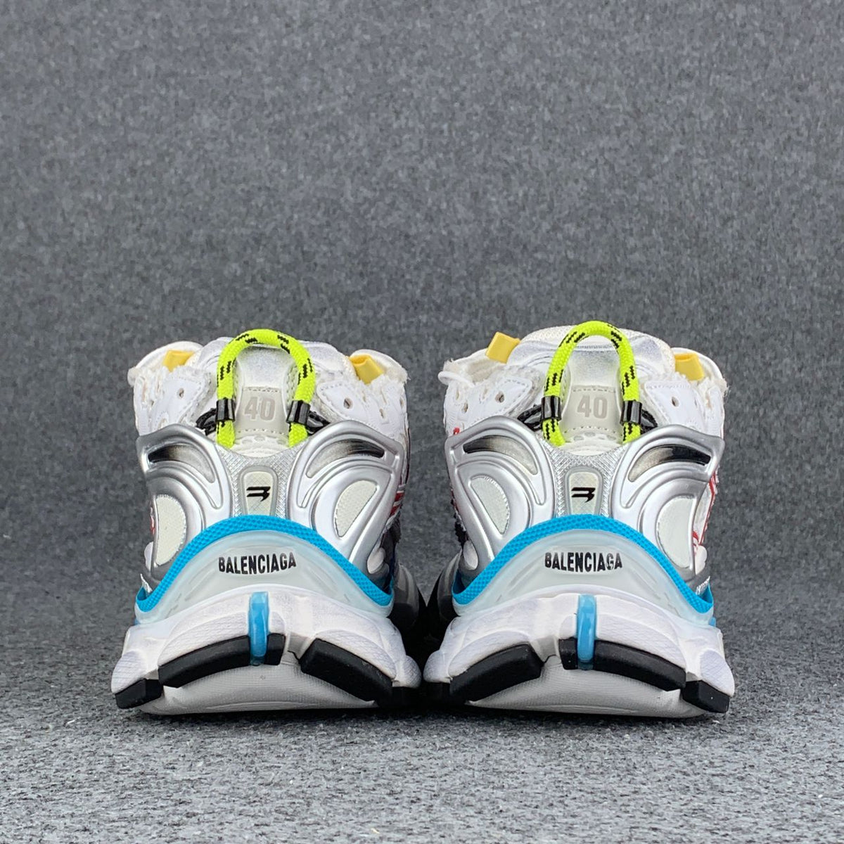 Balenciaga Runner Sneaker 'Worn-Out - White Multi-Color'