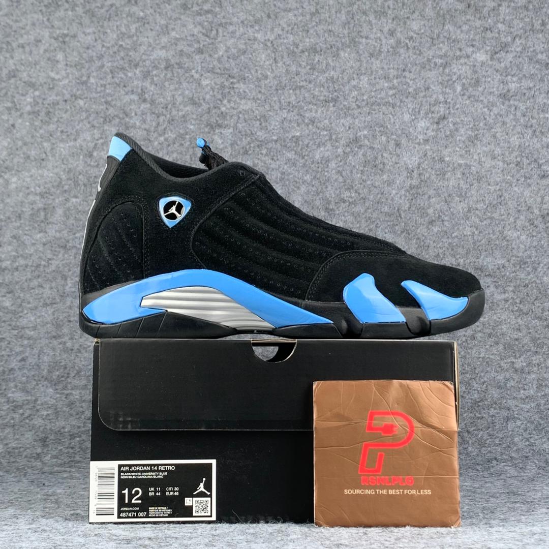 Air Jordan 14 Retro 'Black University Blue' 2026