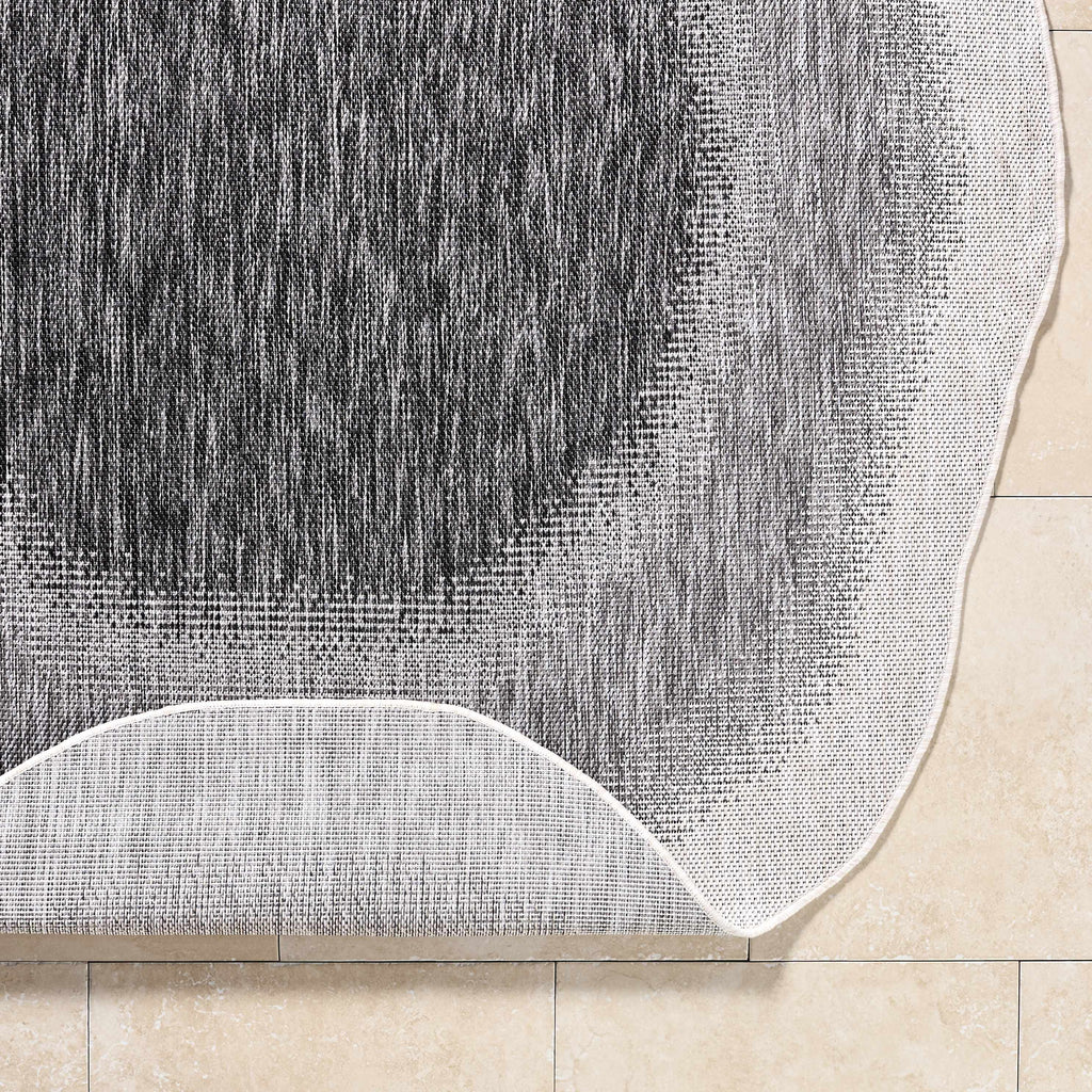 Burian Charcoal Outdoor Area Rug