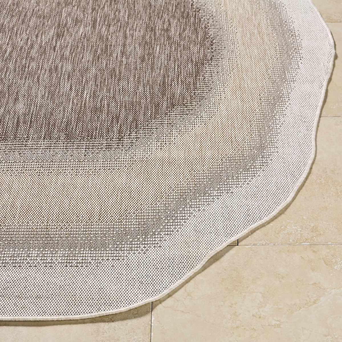 Burian Brown Outdoor Area Rug