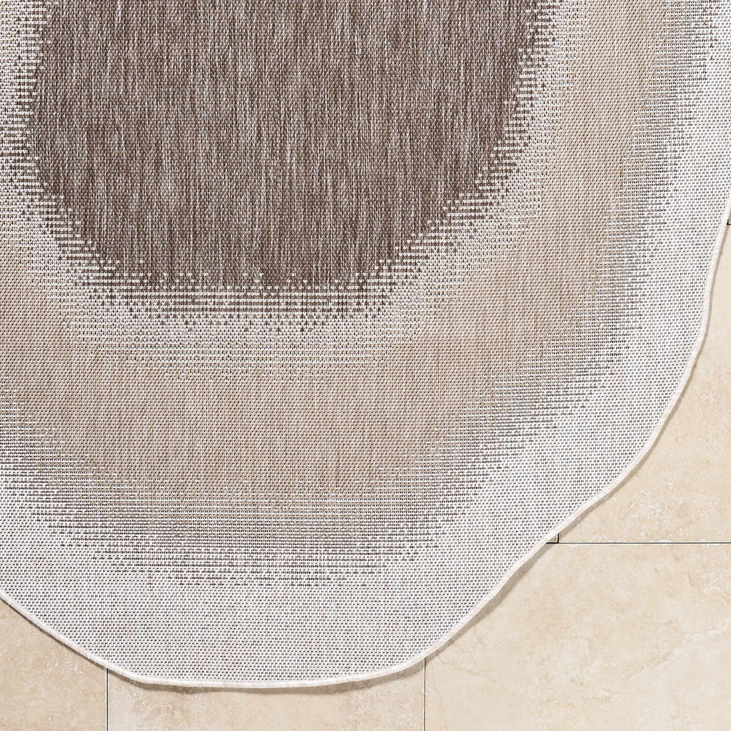 Burian Brown Outdoor Area Rug