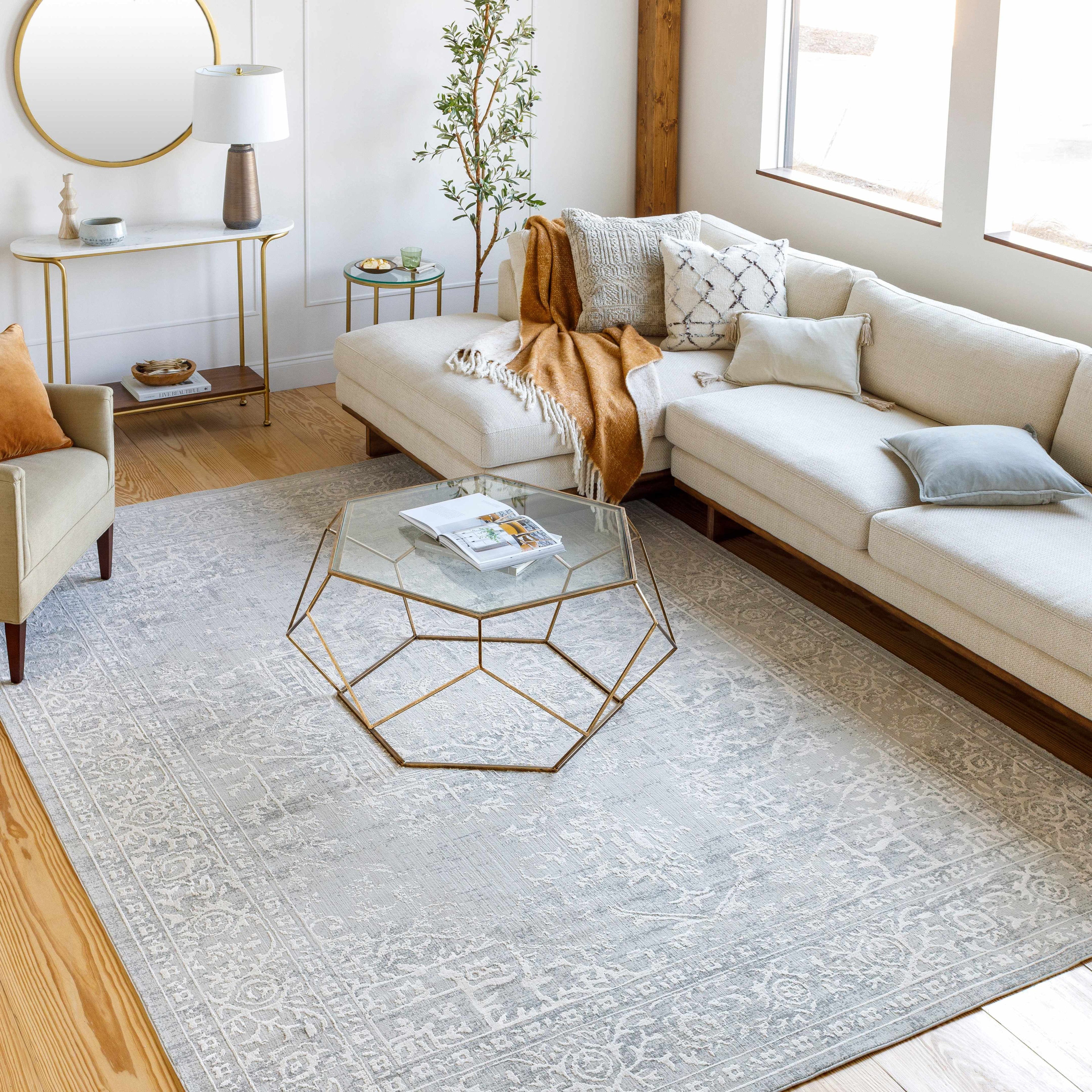 Bolsover Faux Silk Rug