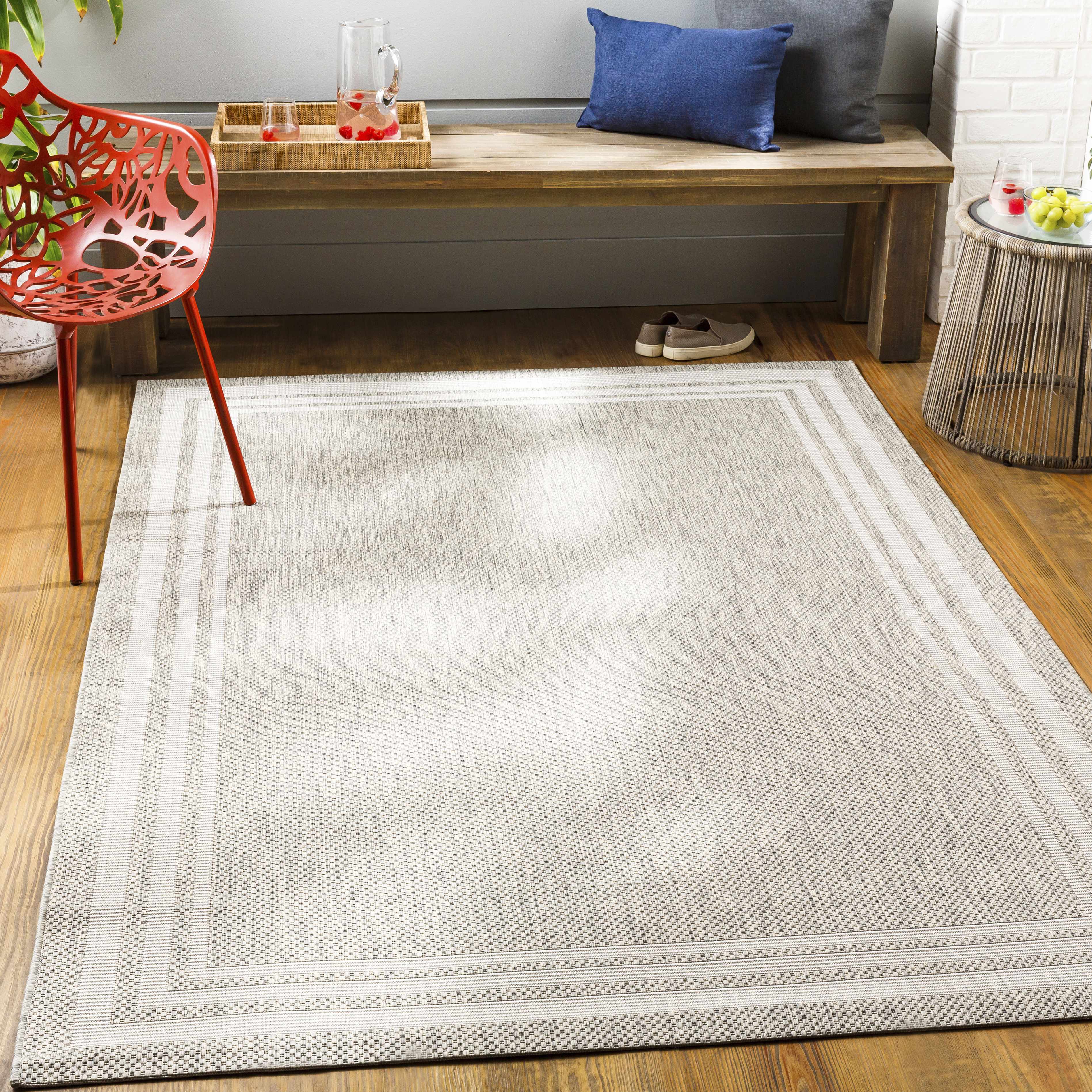 Burradoo Bordered Outdoor Area Rug