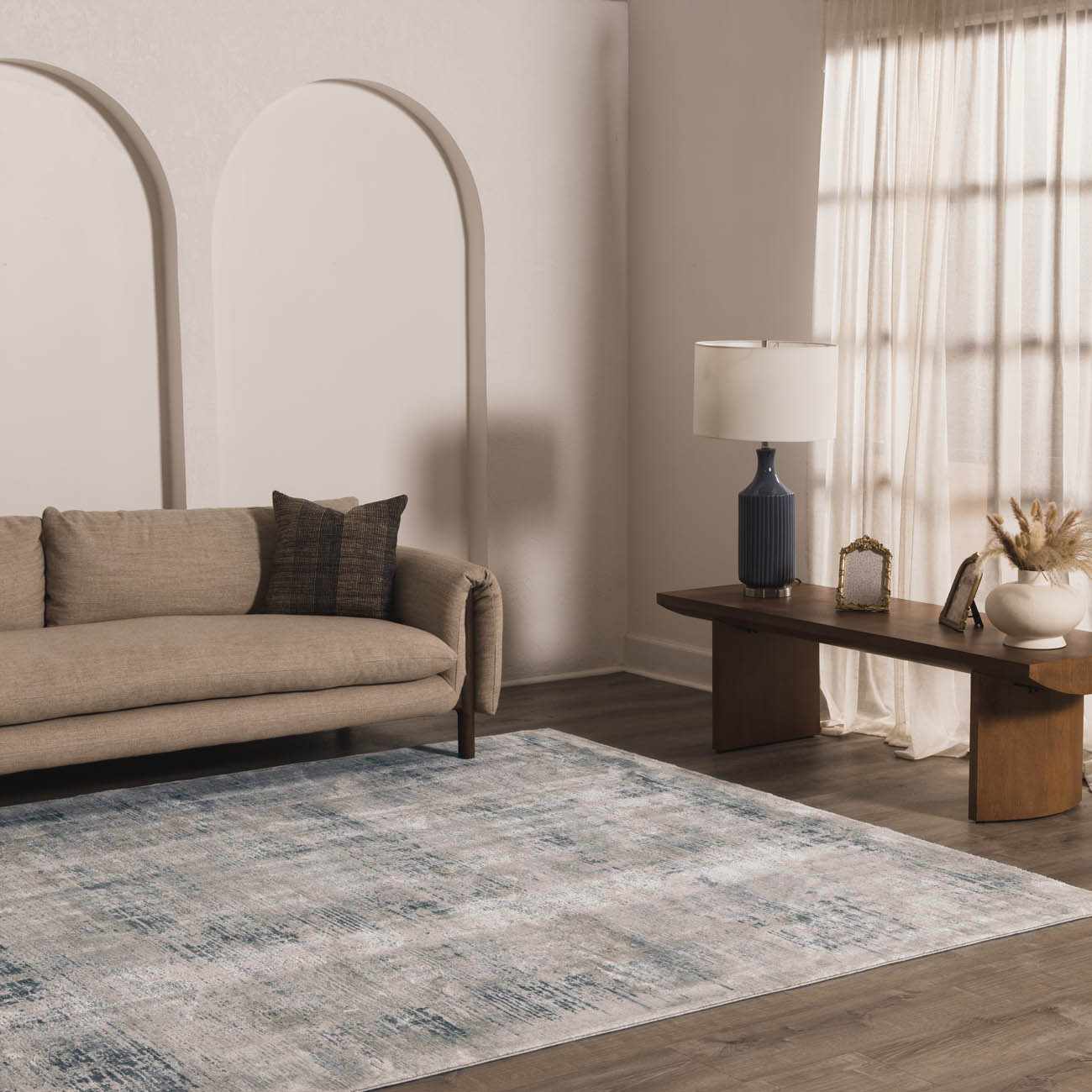 Neron Thick Luxe Abstract Rug
