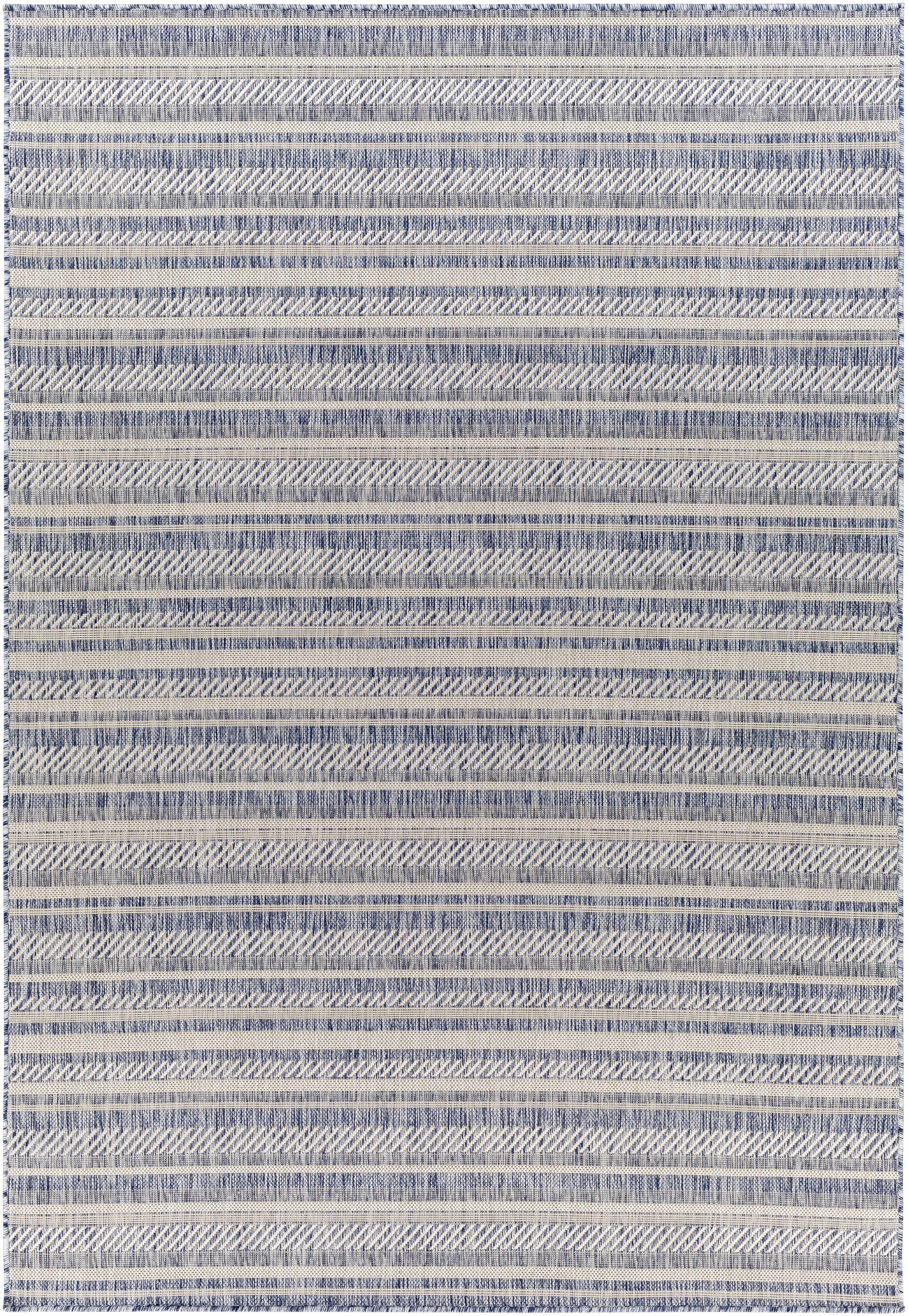 Emirgazi Striped Nordic Outdoor Rug