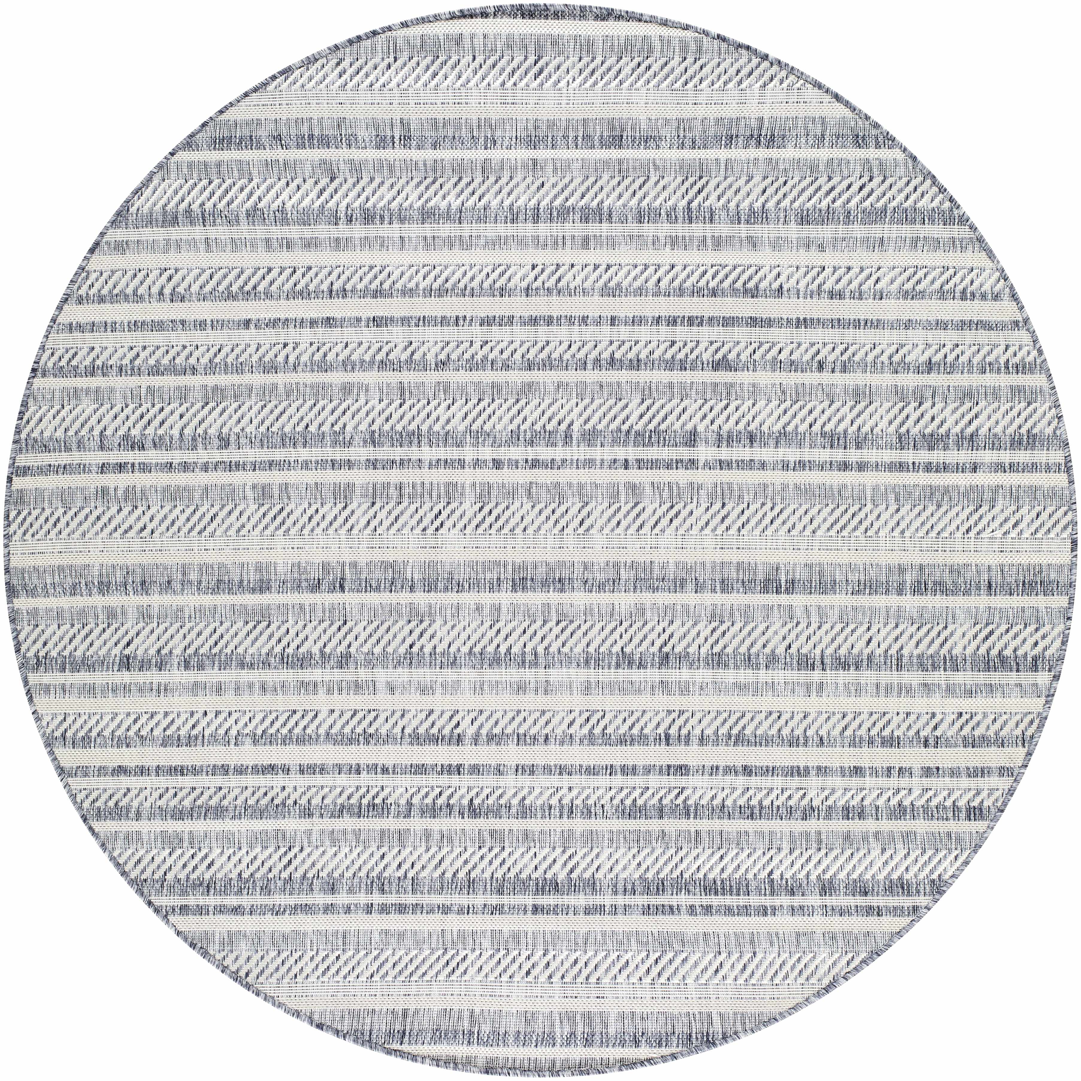 Emirgazi Striped Nordic Outdoor Rug