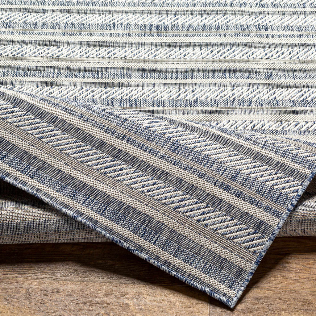Emirgazi Striped Nordic Outdoor Rug