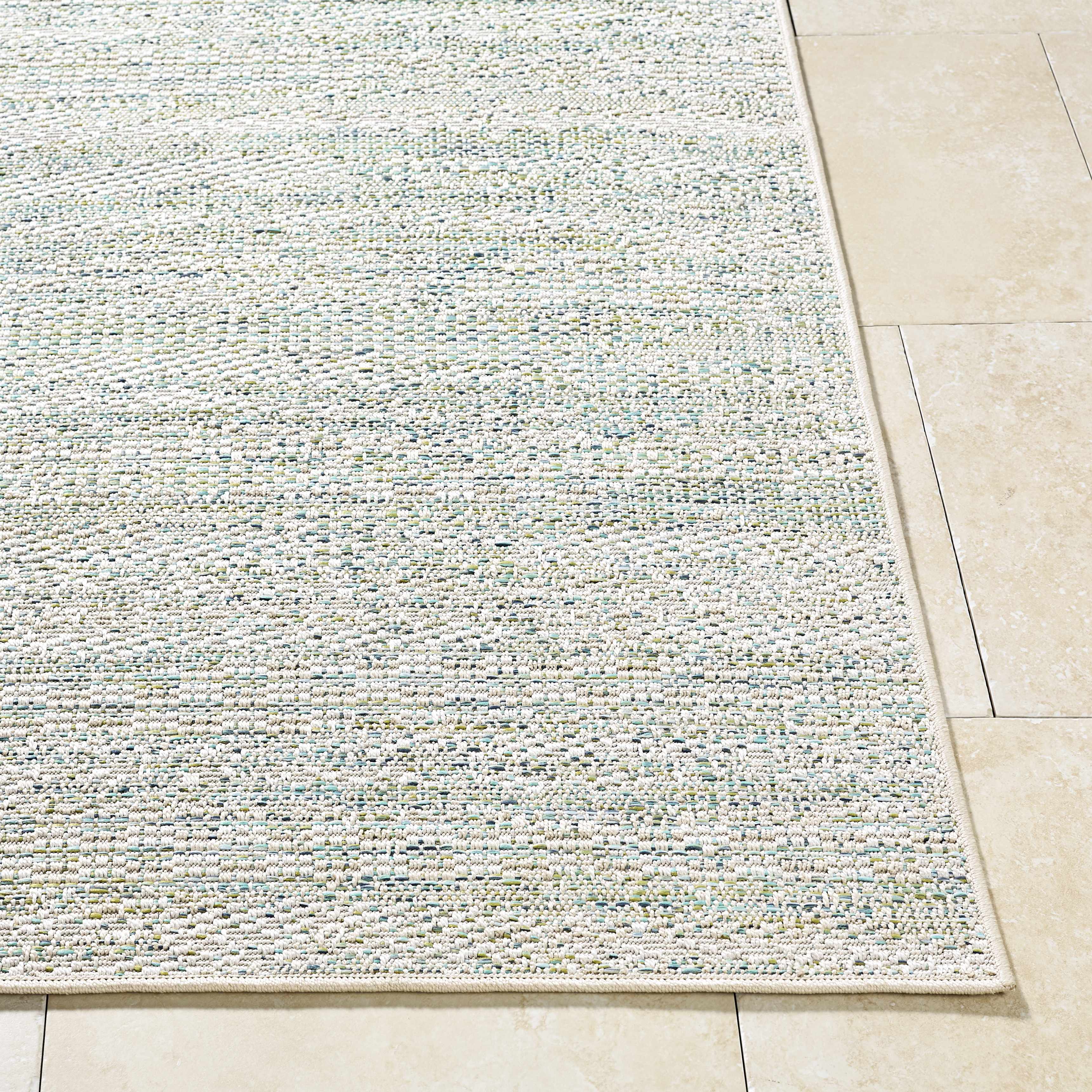 Alezae Ivory Outdoor Area Rug