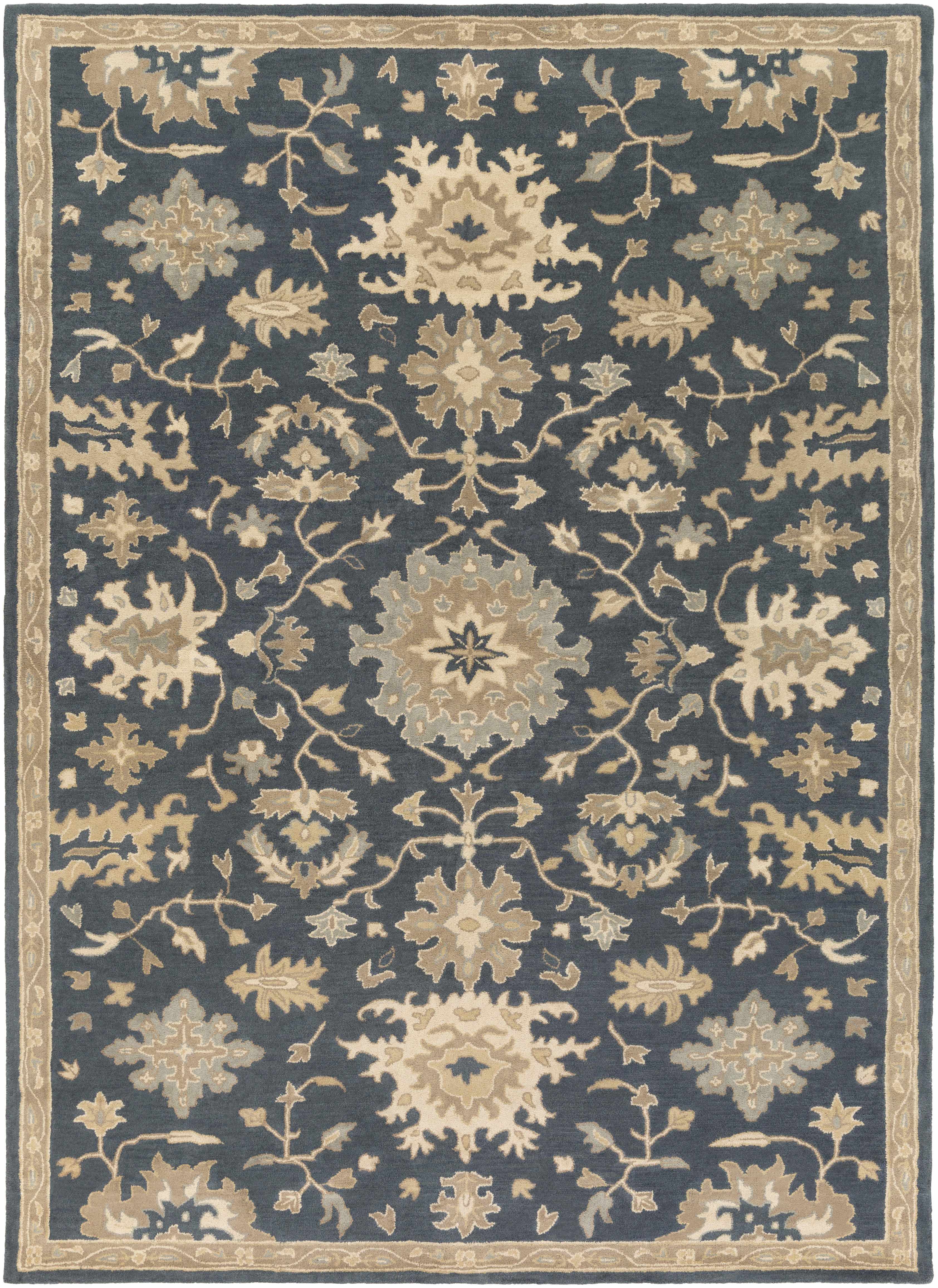 Caesar 1154 Navy Wool Rug