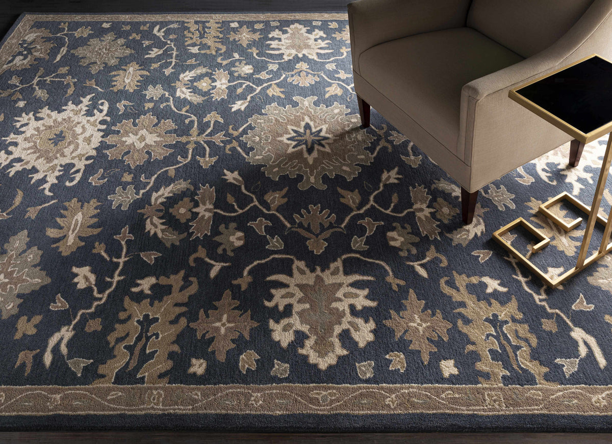 Caesar 1154 Navy Wool Rug