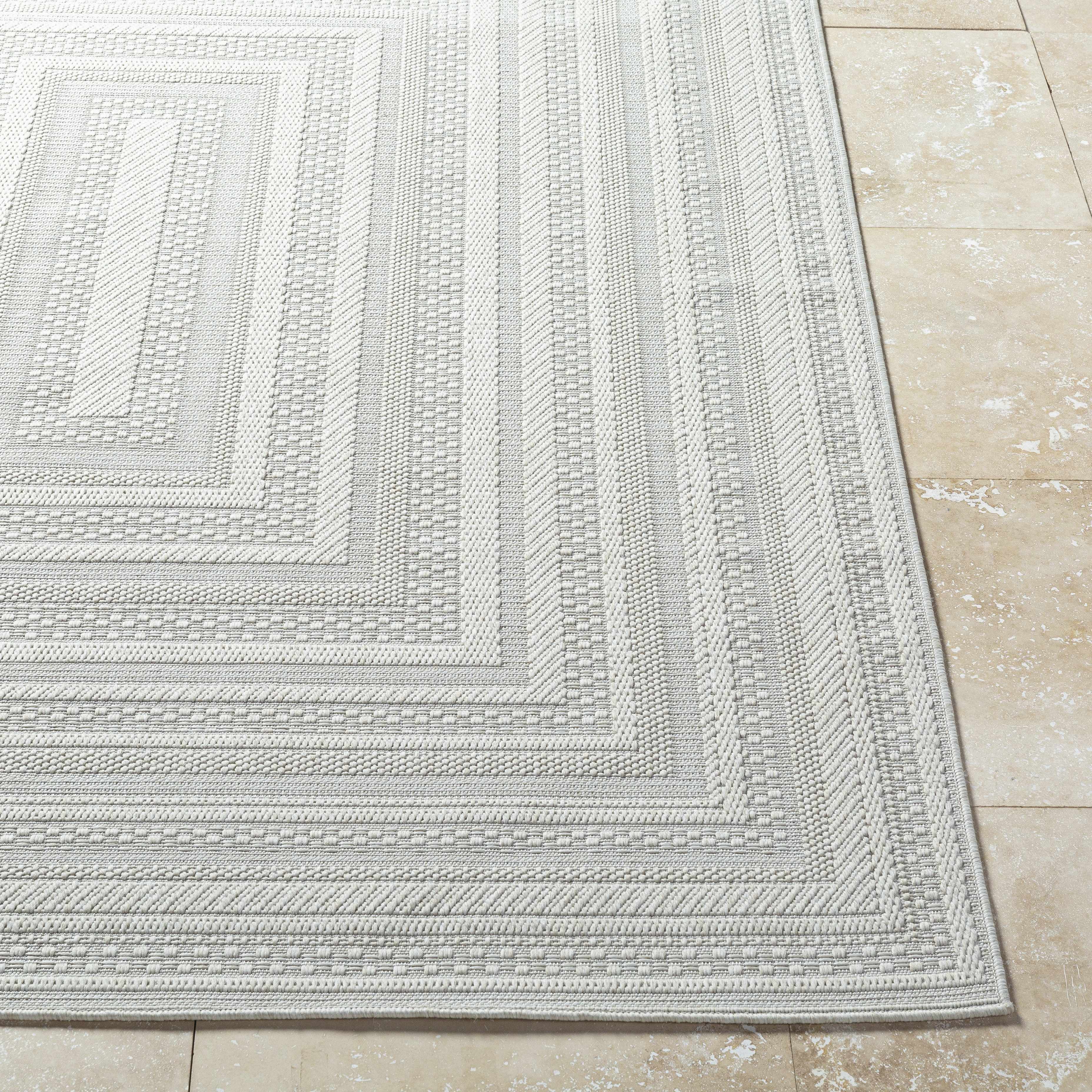 Avalos White Outdoor Area Rug