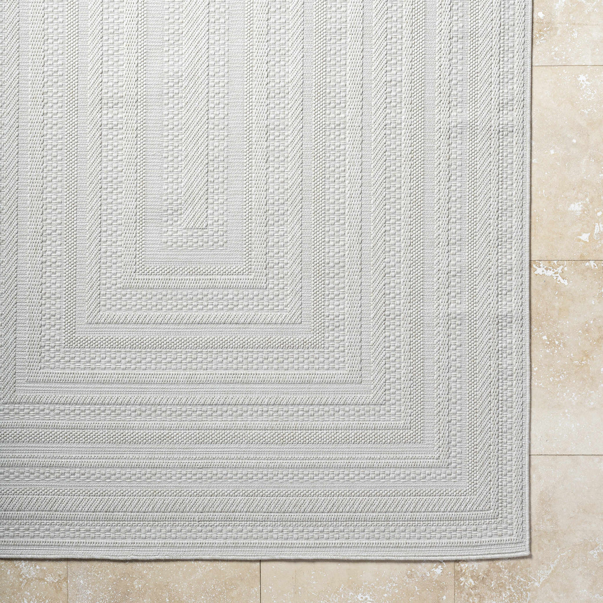 Avalos White Outdoor Area Rug