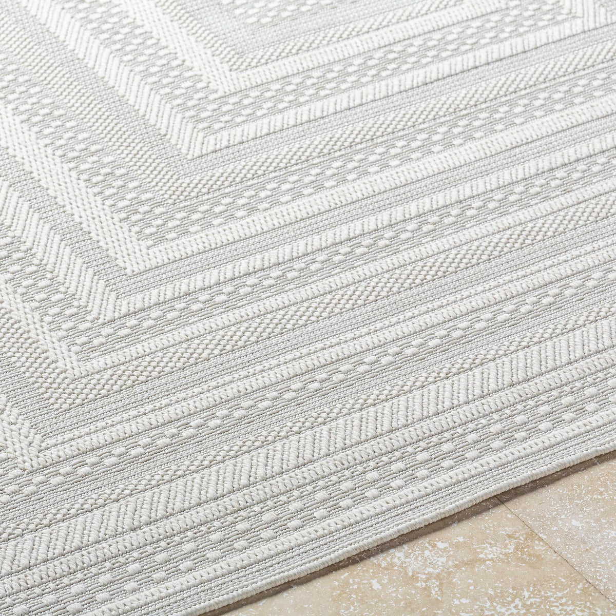 Avalos White Outdoor Area Rug