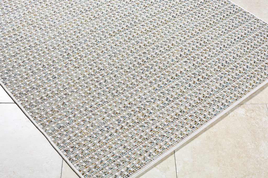 Ataret Ivory Outdoor Area Rug