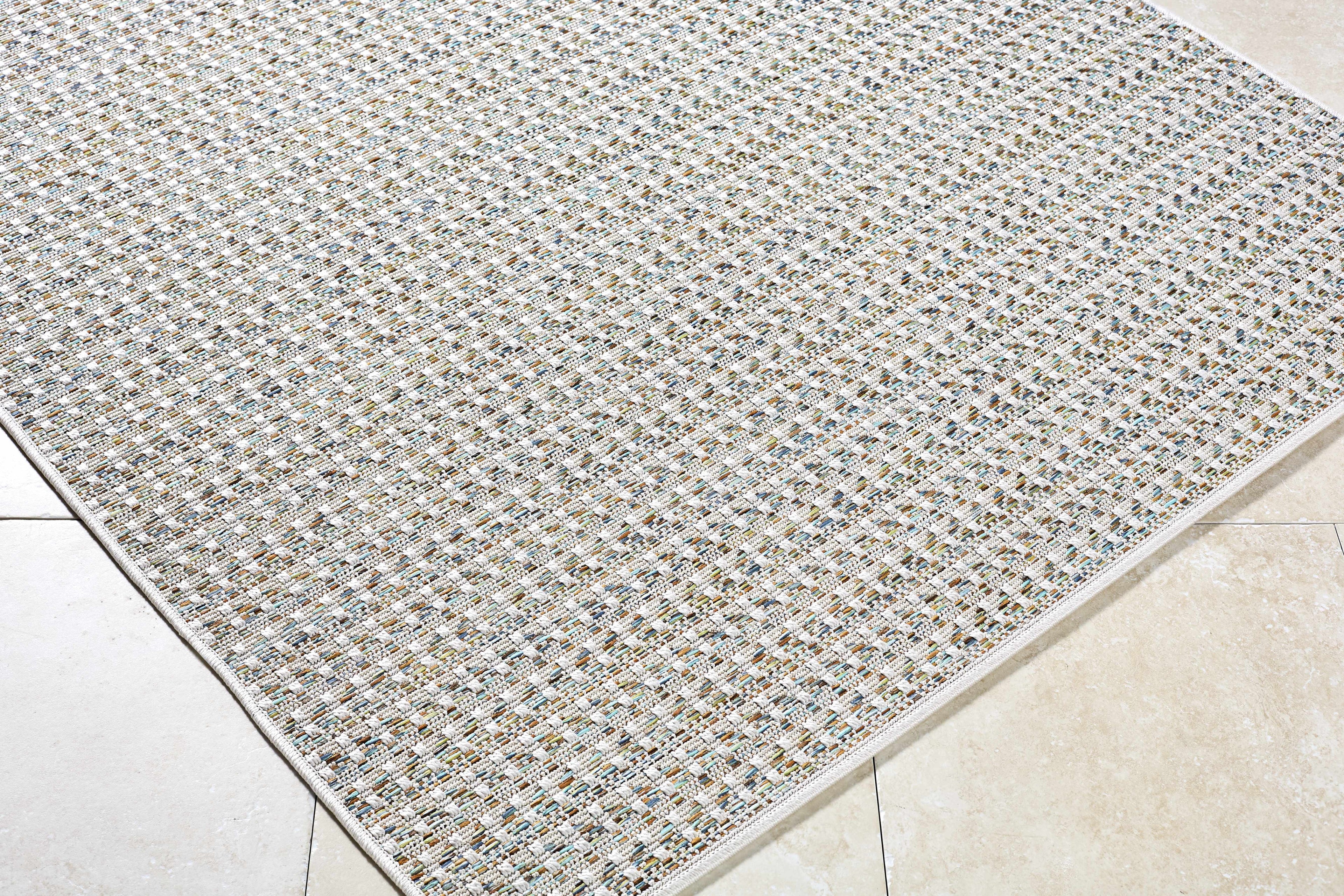 Ataret Ivory Outdoor Area Rug