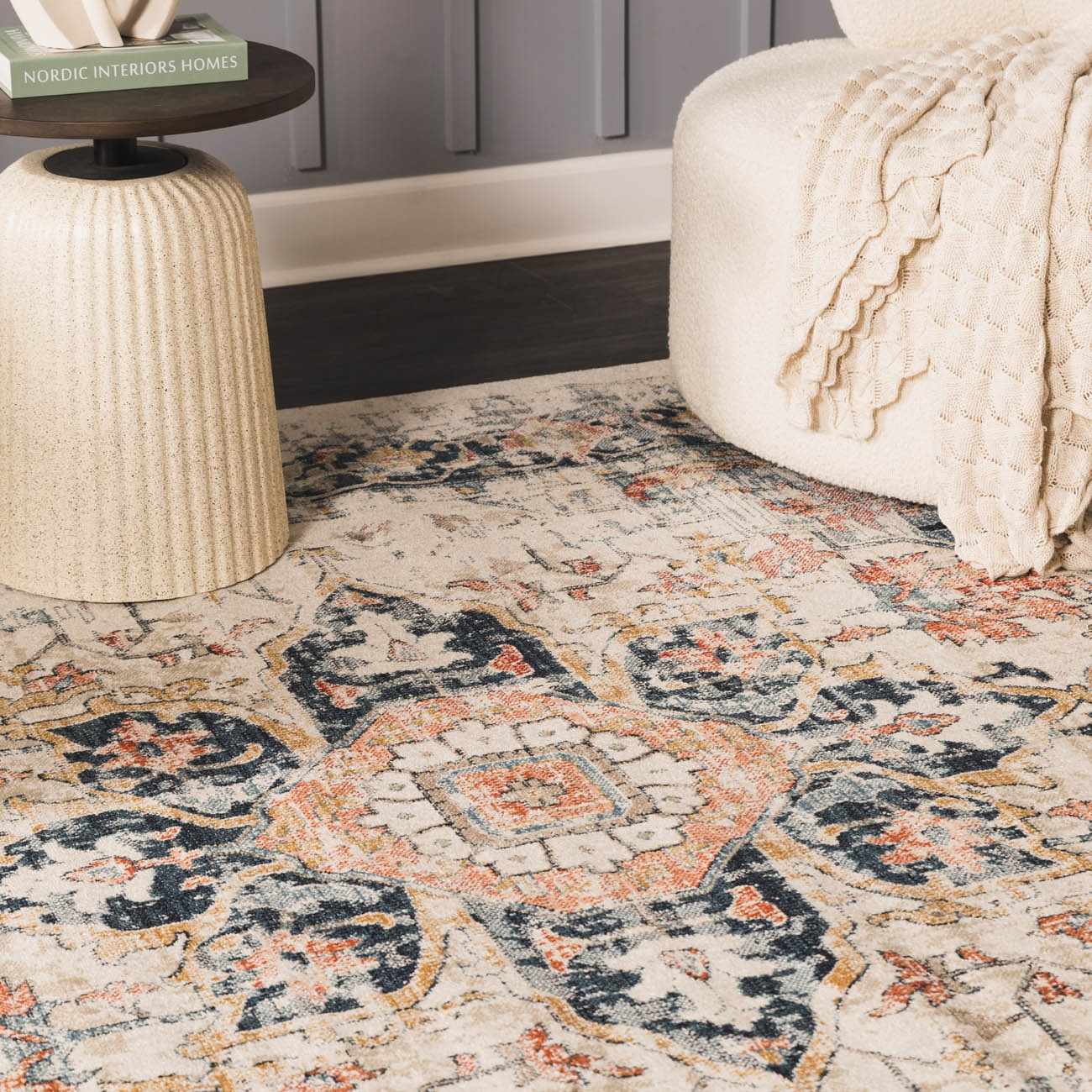 Dorval Traditional Outdoor Rug