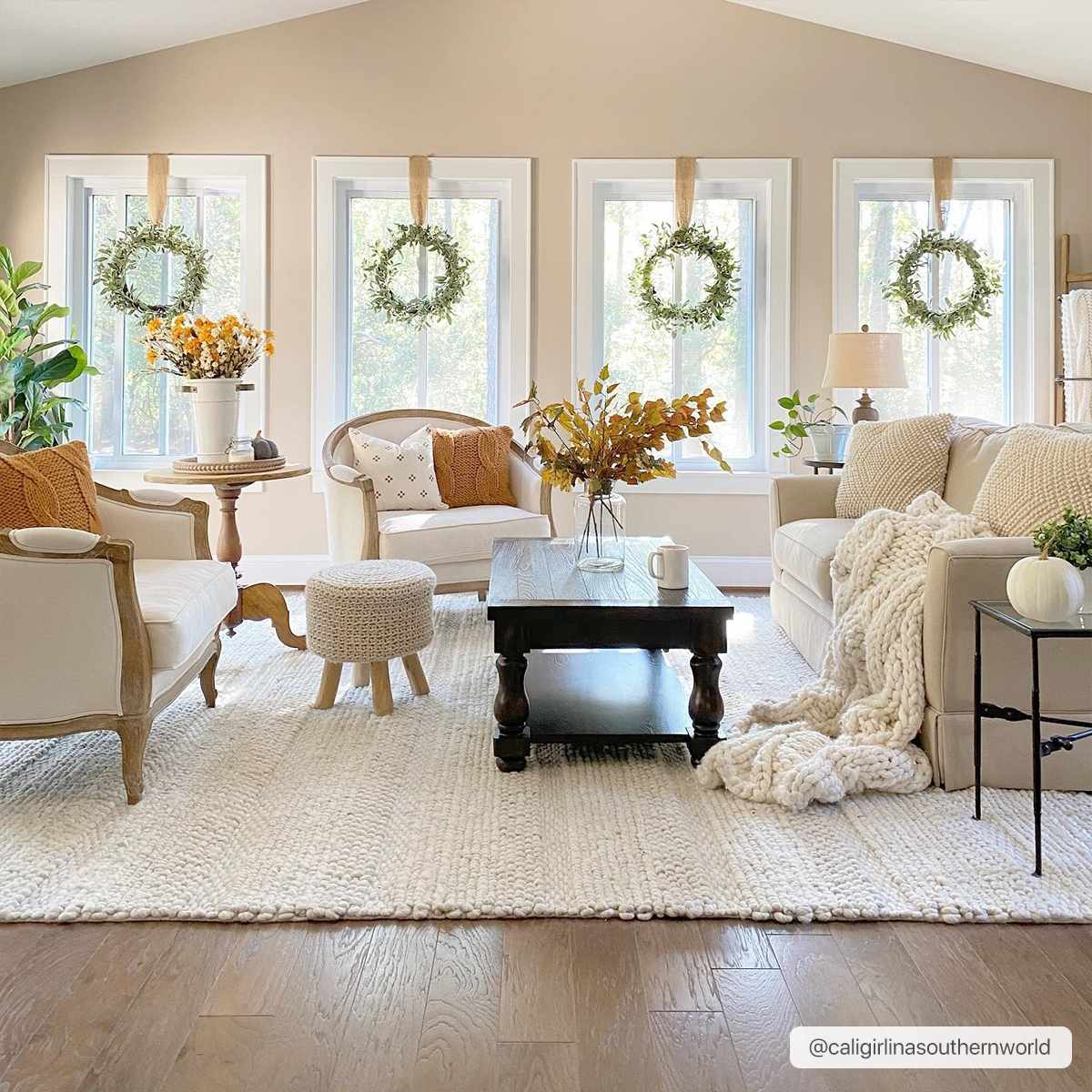 Hanlontown Premium Hand Woven Wool Area Rug
