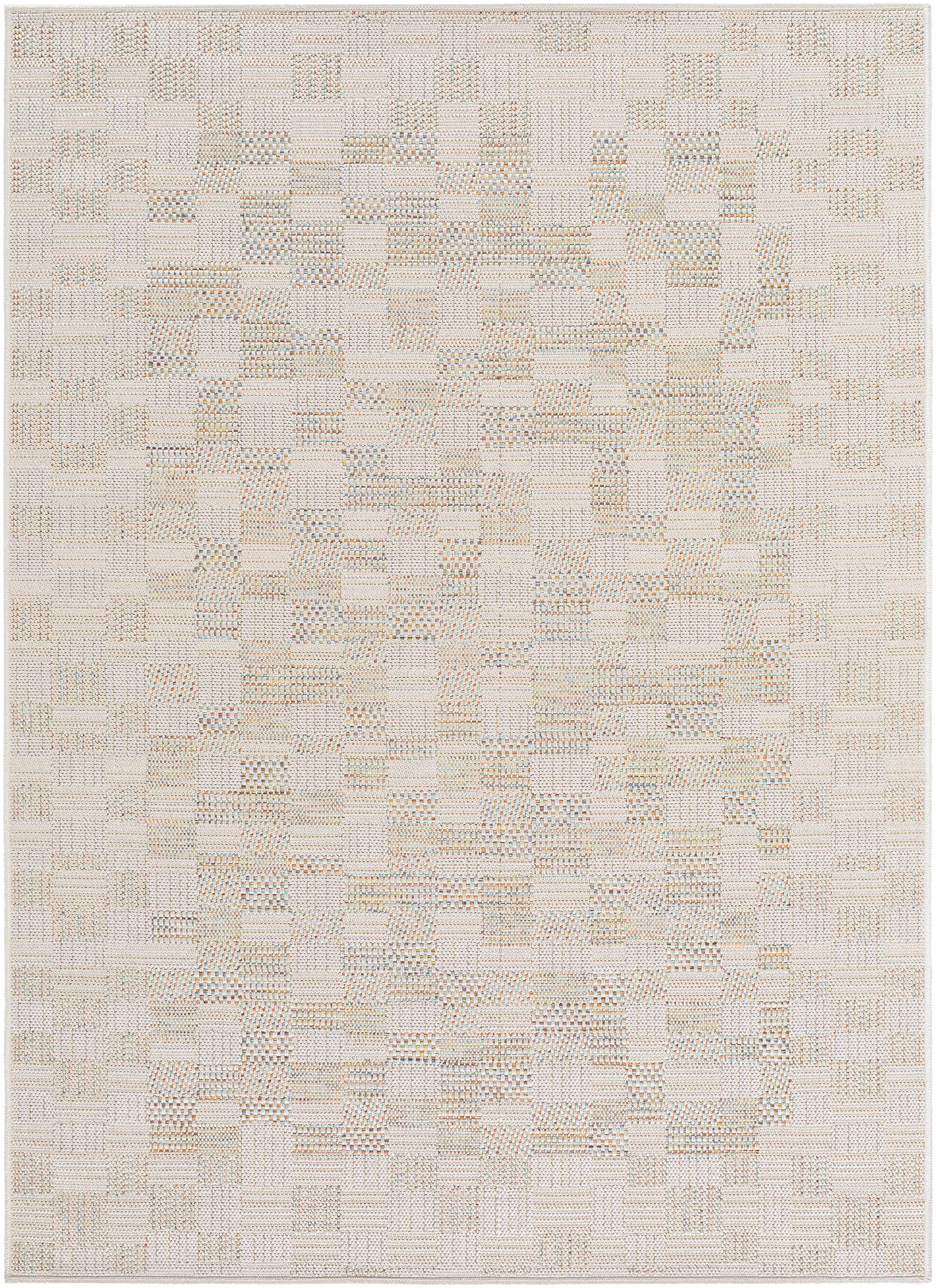 Arshad Ivory Outdoor Area Rug