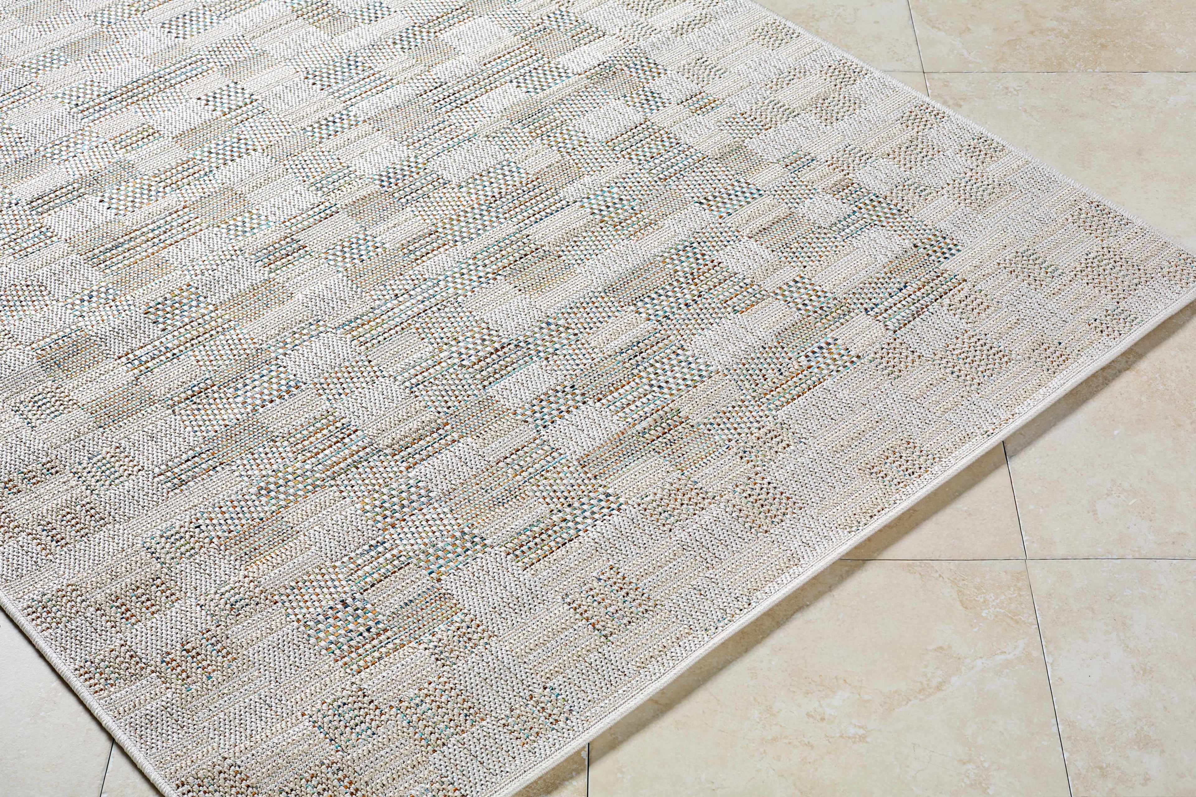 Arshad Ivory Outdoor Area Rug