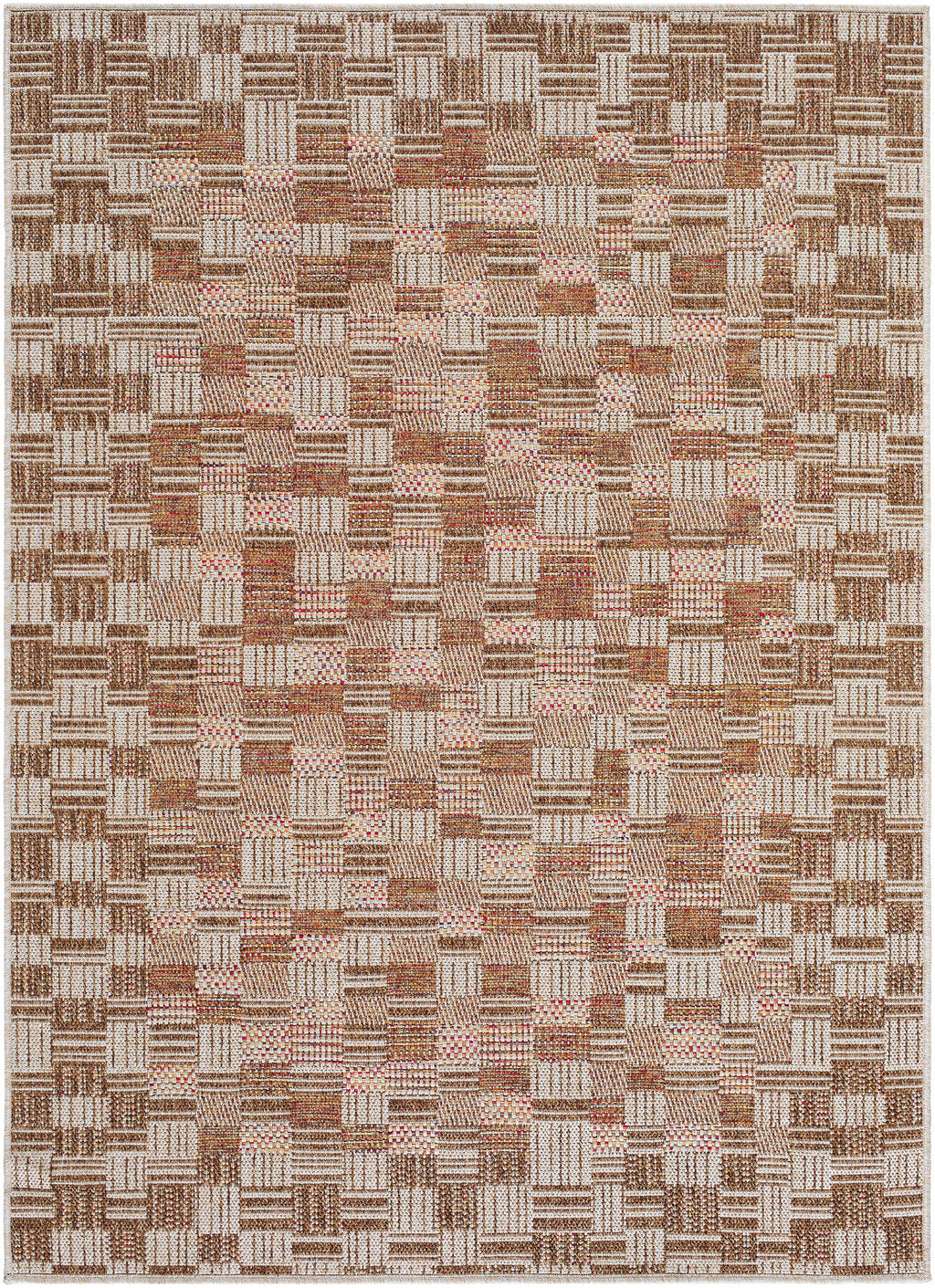 Arshad Burnt Sienna Outdoor Area Rug