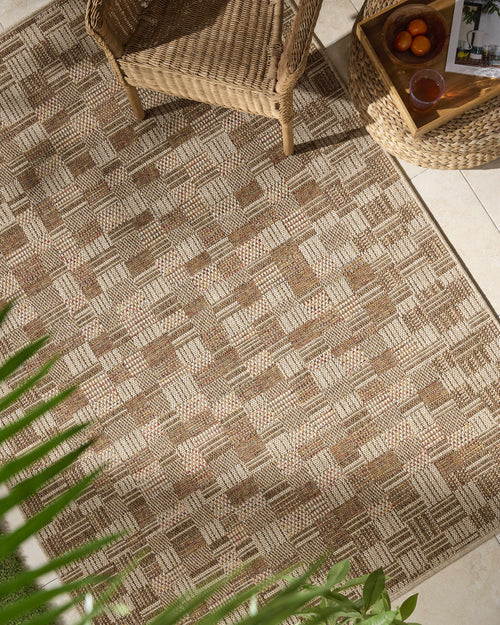 Arshad Burnt Sienna Outdoor Area Rug