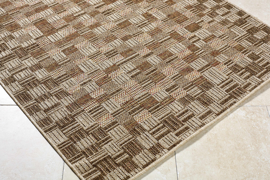 Arshad Burnt Sienna Outdoor Area Rug
