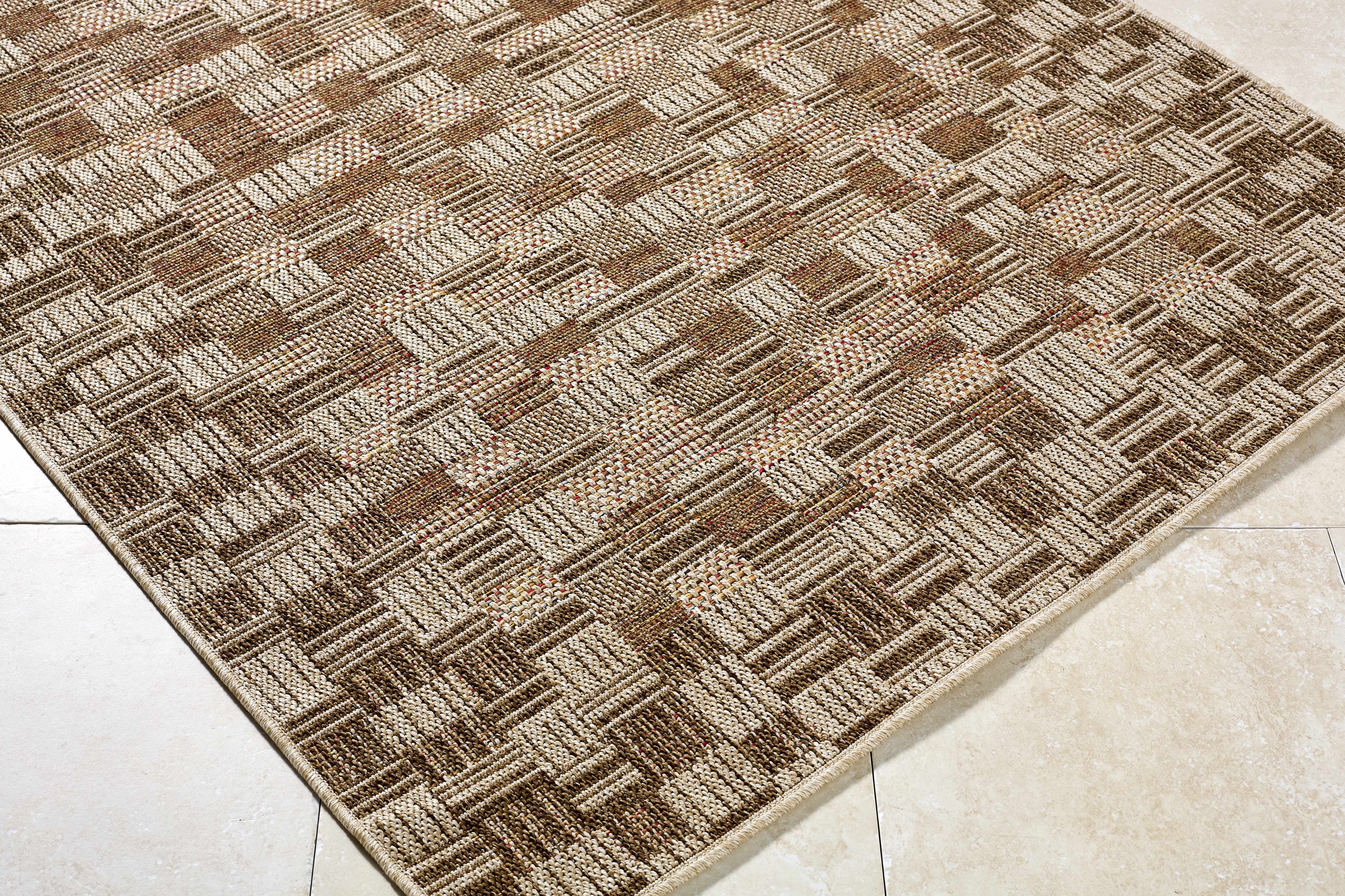 Arshad Burnt Sienna Outdoor Area Rug