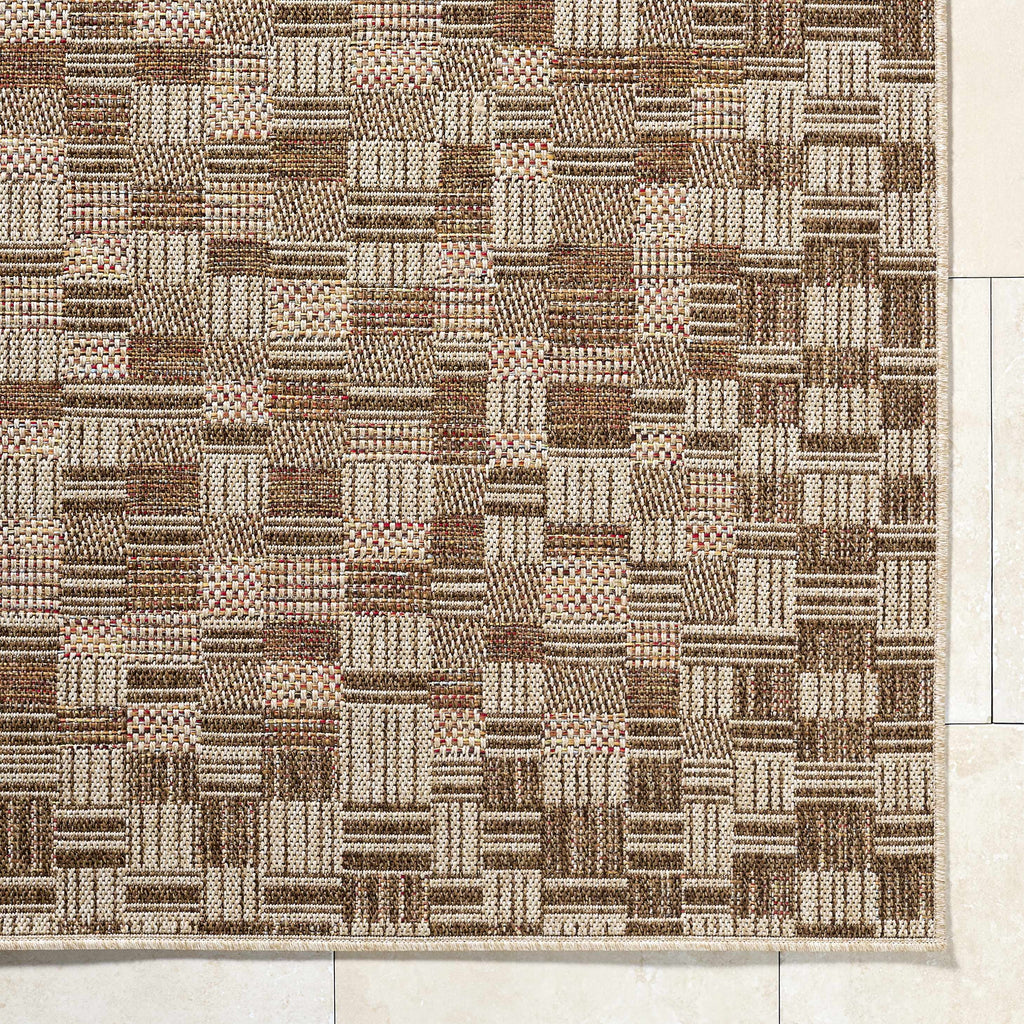 Arshad Burnt Sienna Outdoor Area Rug