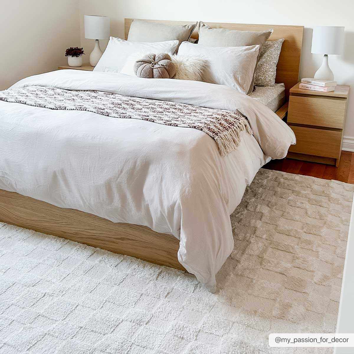 Keesa Checkered Area Rug