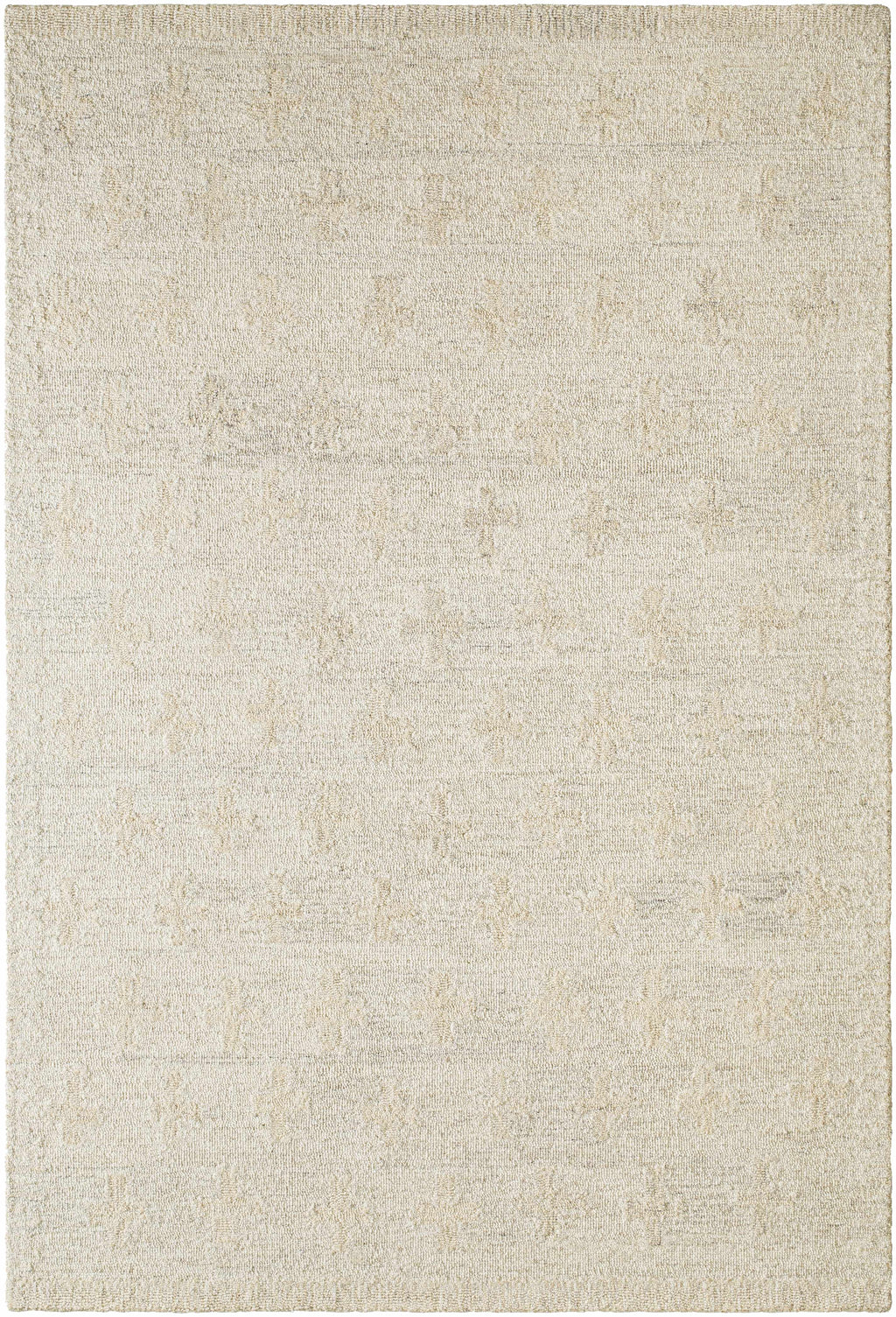 Lotta Peach Modern Wool Area Rug
