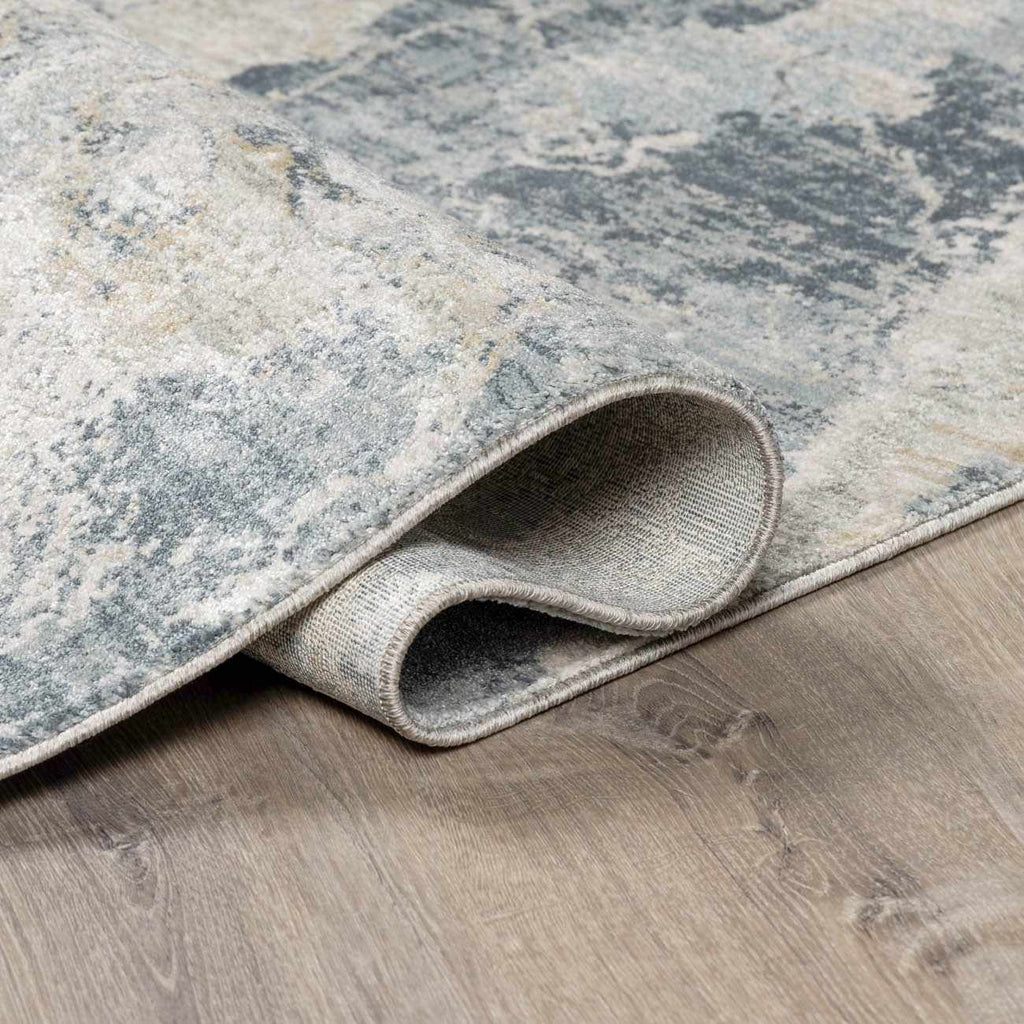 Maddington Gray Marble Thick Luxe Rug