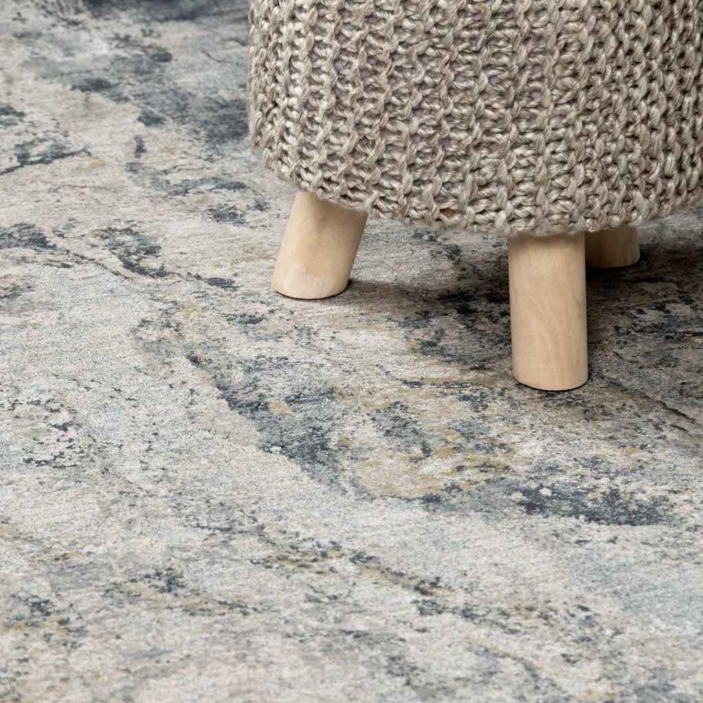 Maddington Gray Marble Thick Luxe Rug