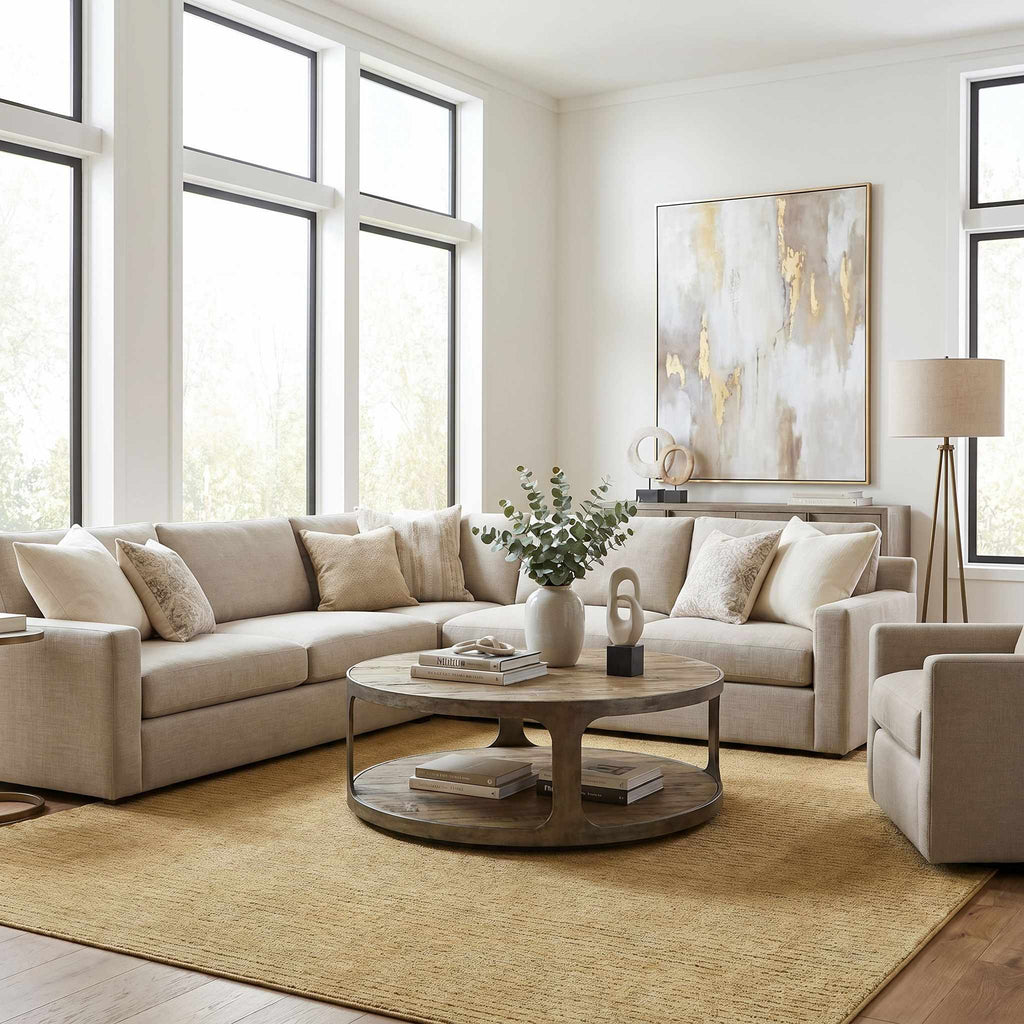 Levent Mustard Area Rug