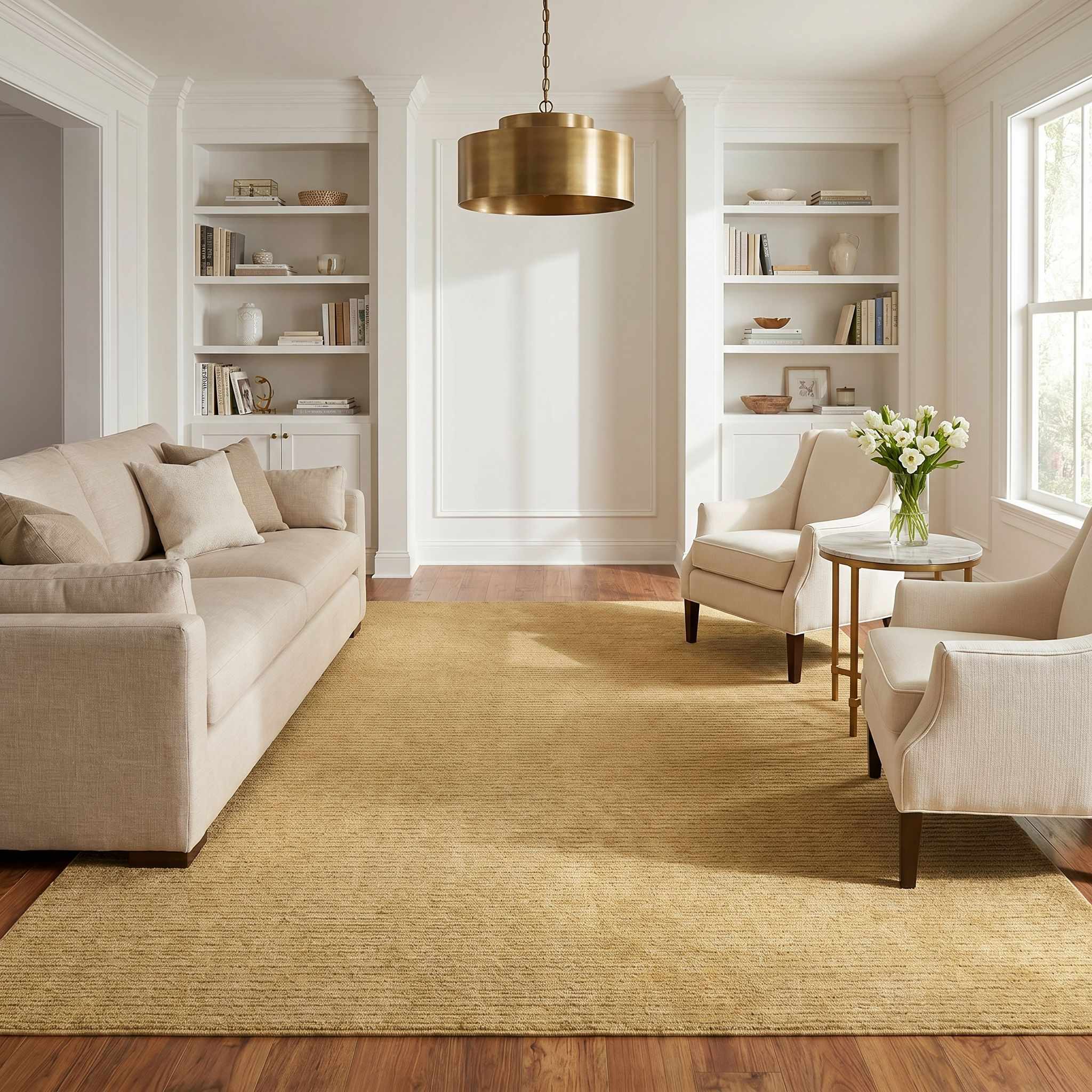 Levent Mustard Area Rug