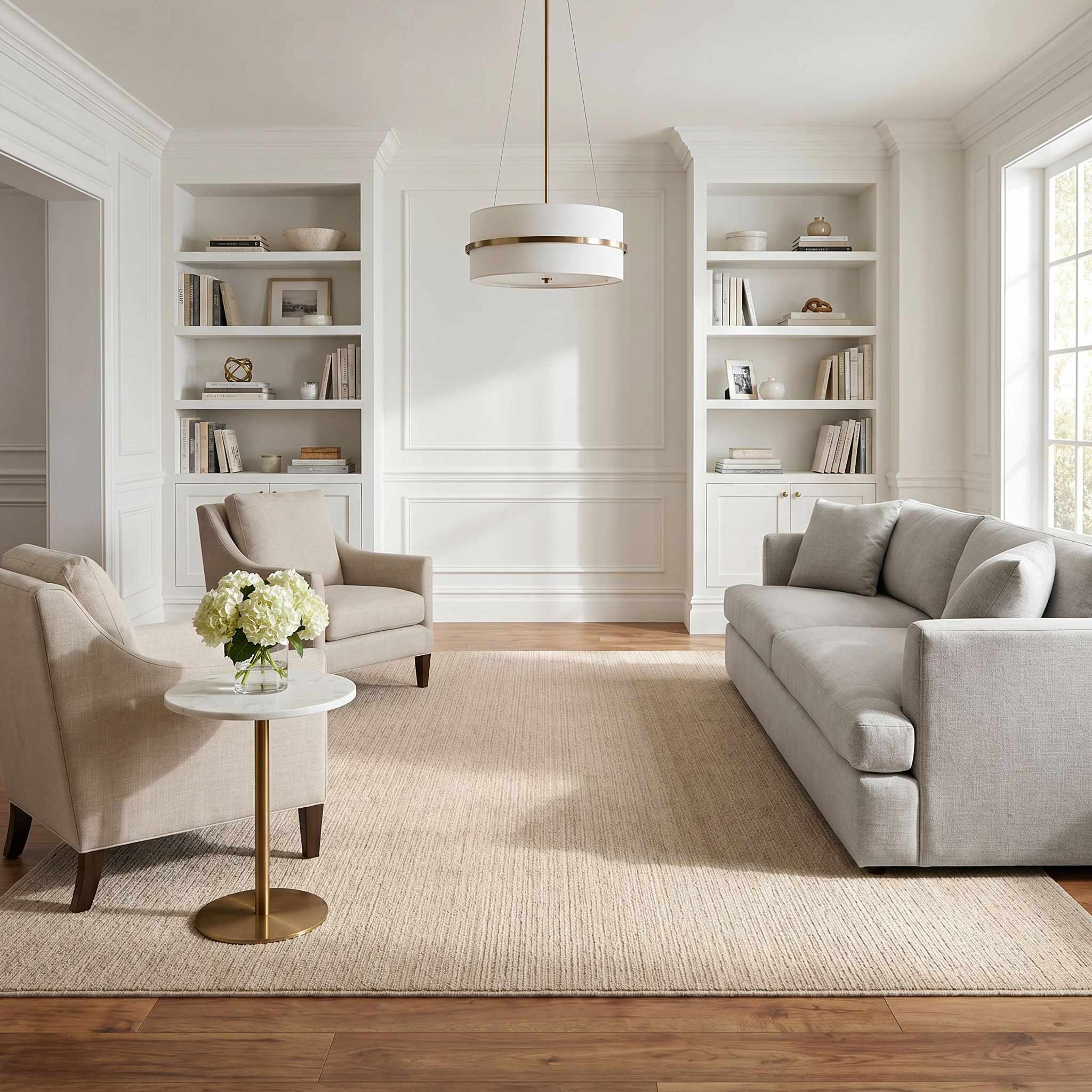 Levent Beige Area Rug