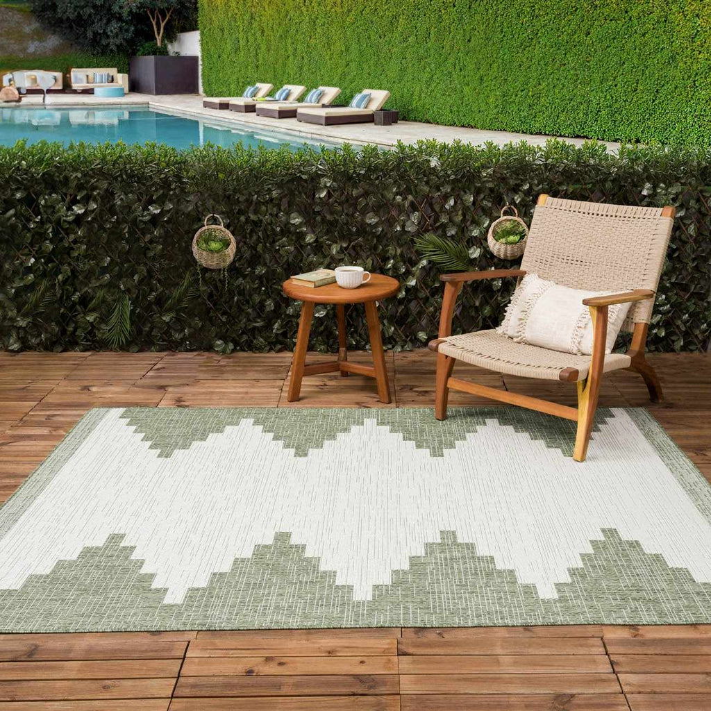 Djugun Green Performance Outdoor Rug
