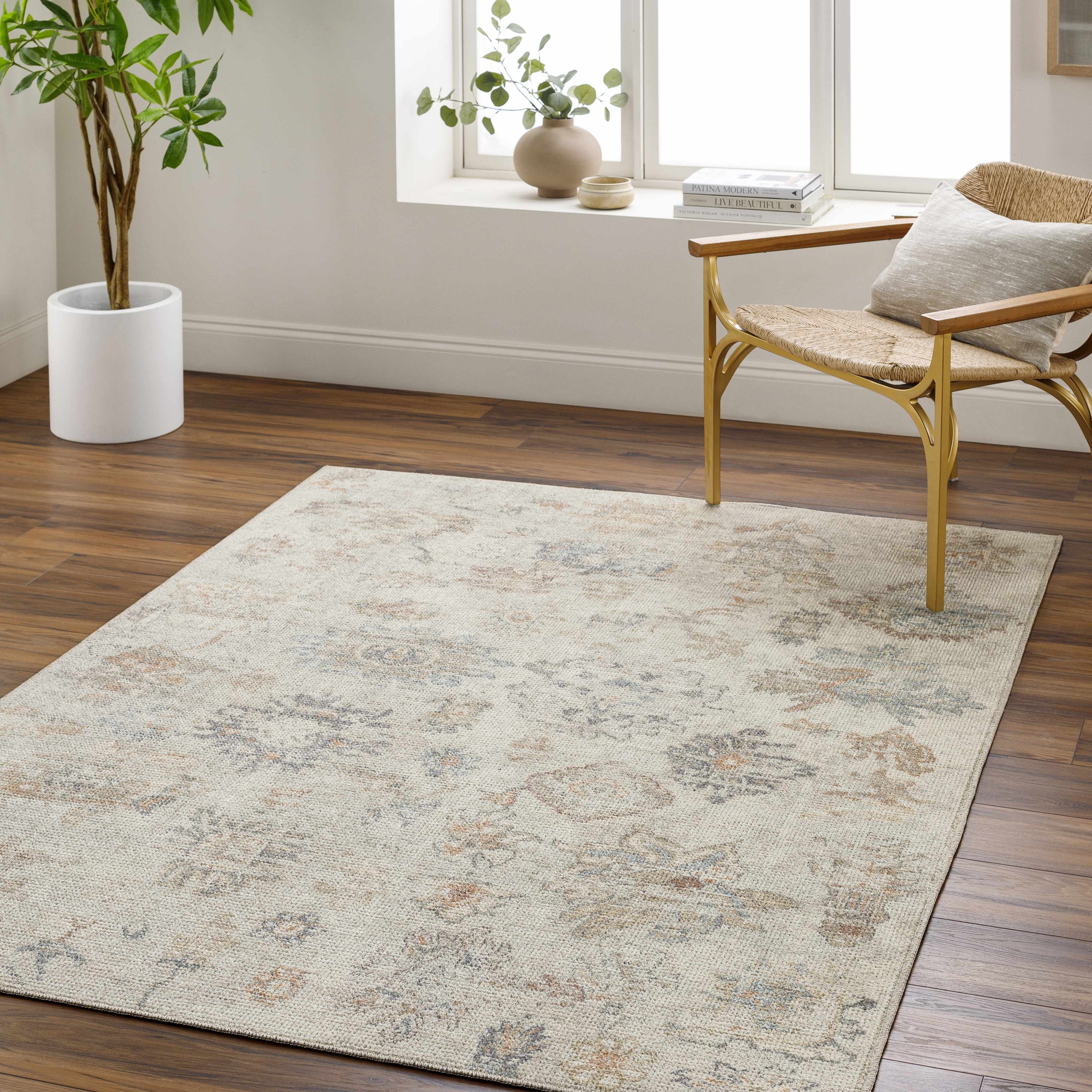 Livabliss x Our PNW Home Olympic Damask Light Brown Rug