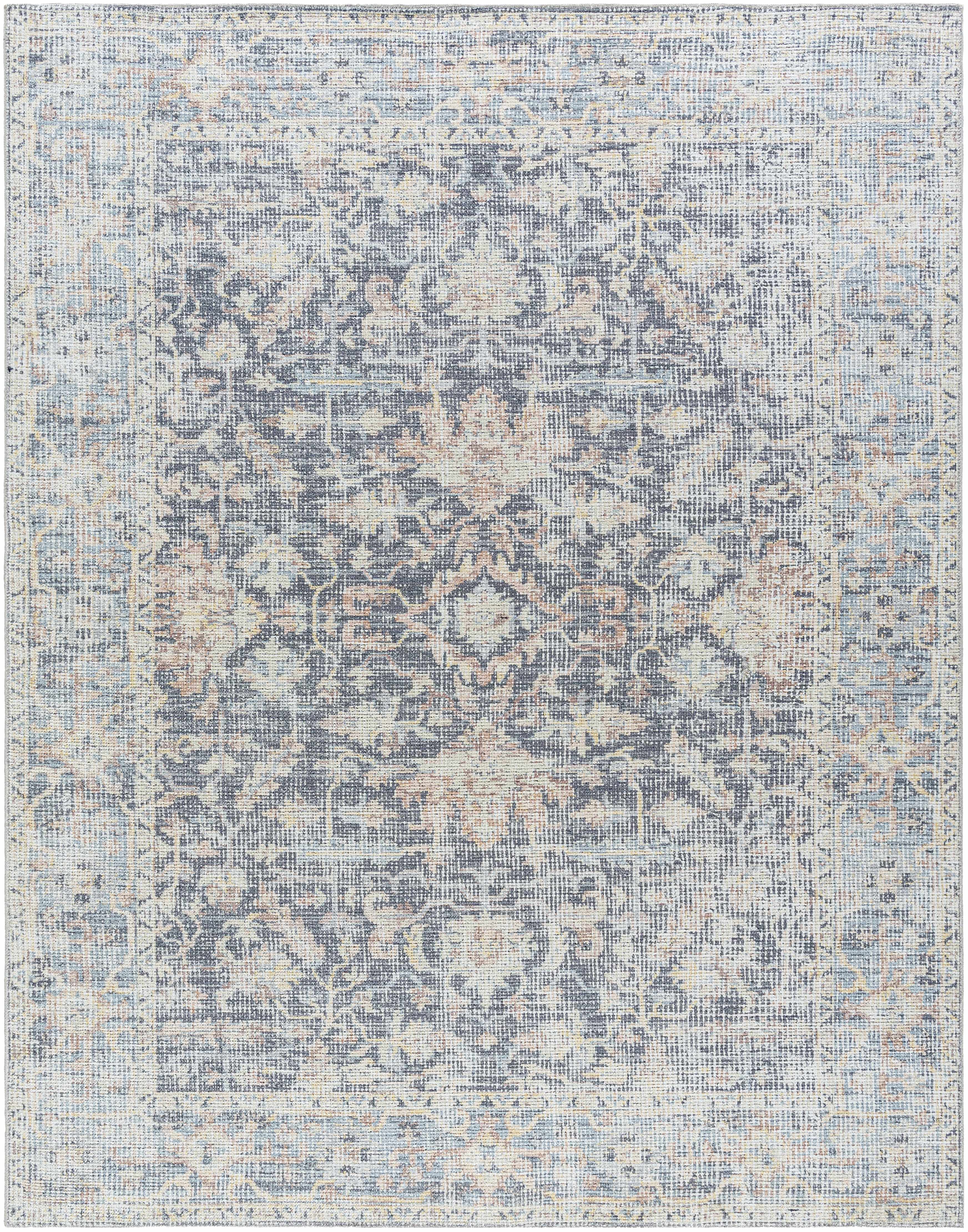 Livabliss x Our PNW Home Olympic Damask Navy Rug