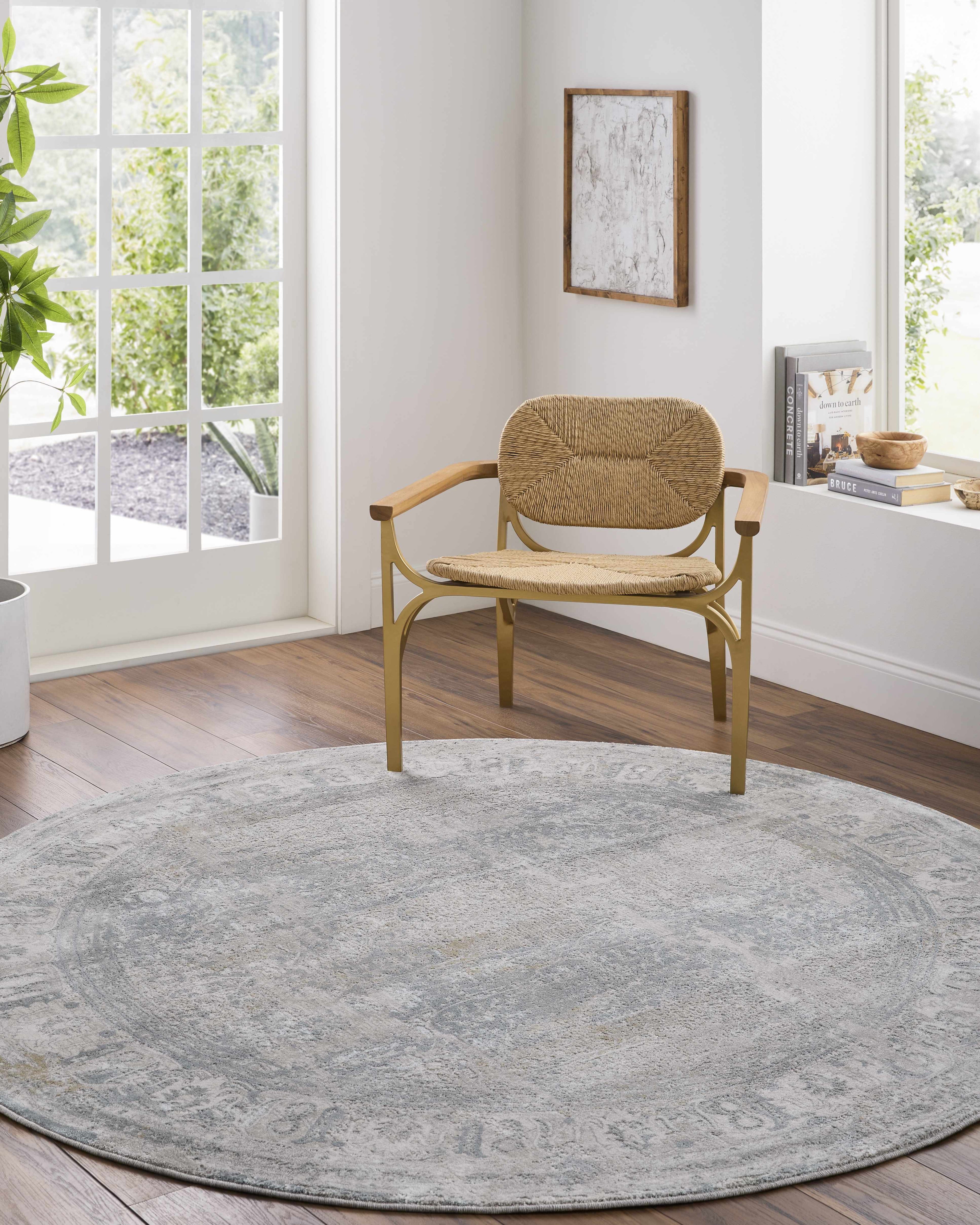 Pryce Blue Gray Thick Luxe Boutique Rug