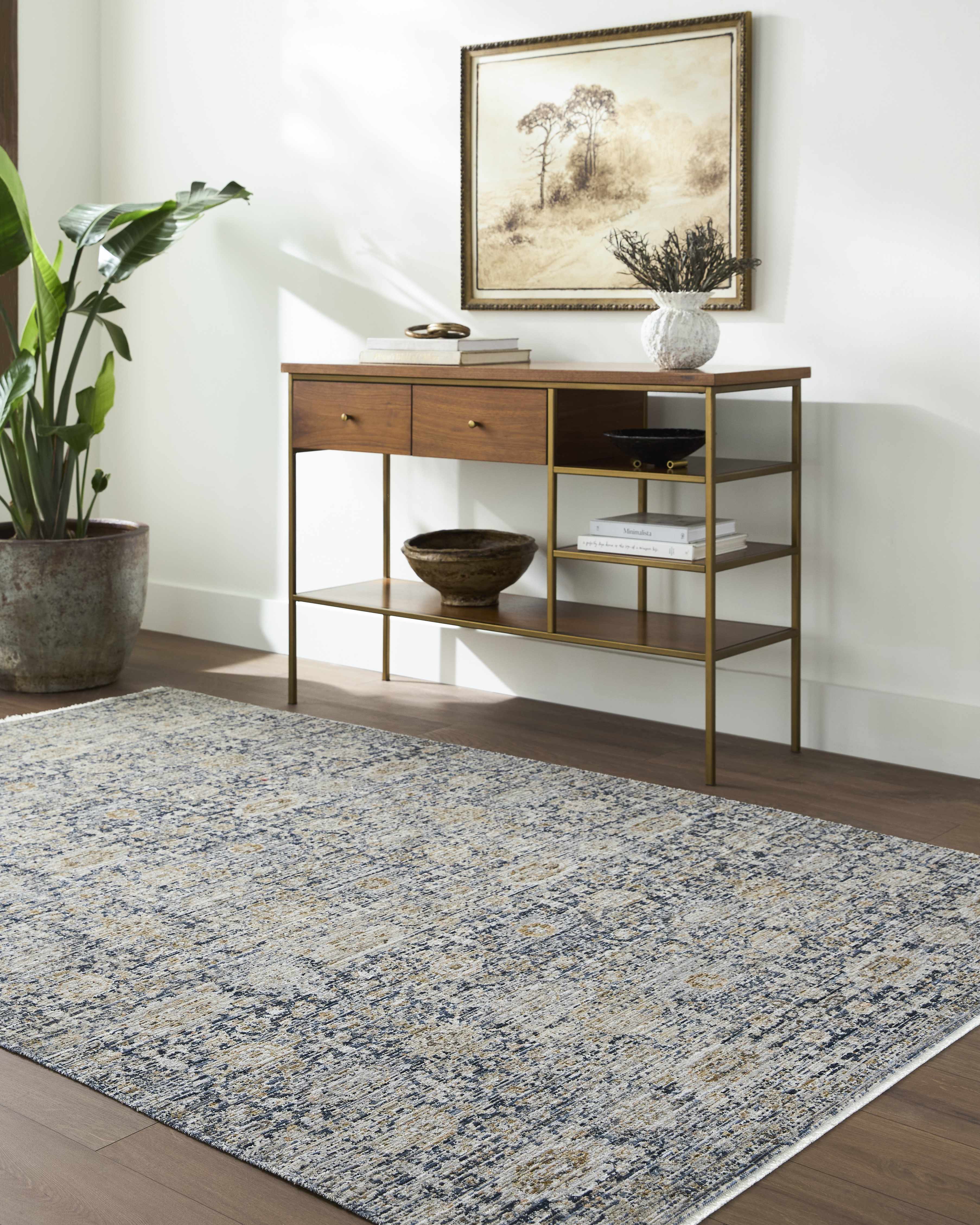 Ren Outdoor Machine Woven Becki Owens x LIVABLISS BOMG-2300 Washable Area Rug