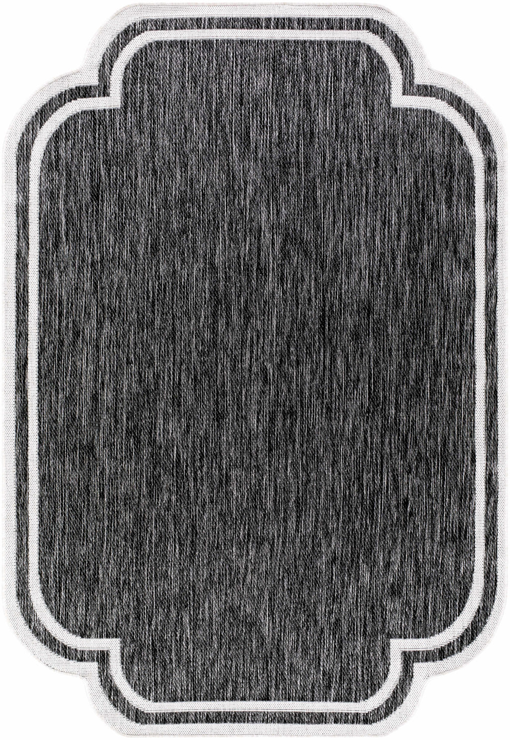 Arnola Black Outdoor Rug