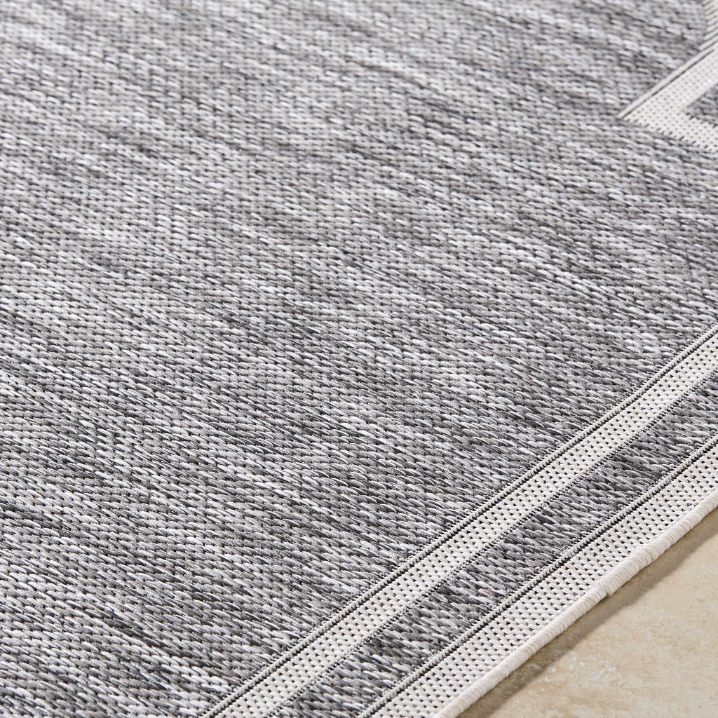 Arnola Gray Outdoor Rug