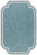 Arnola Light Blue Outdoor Rug