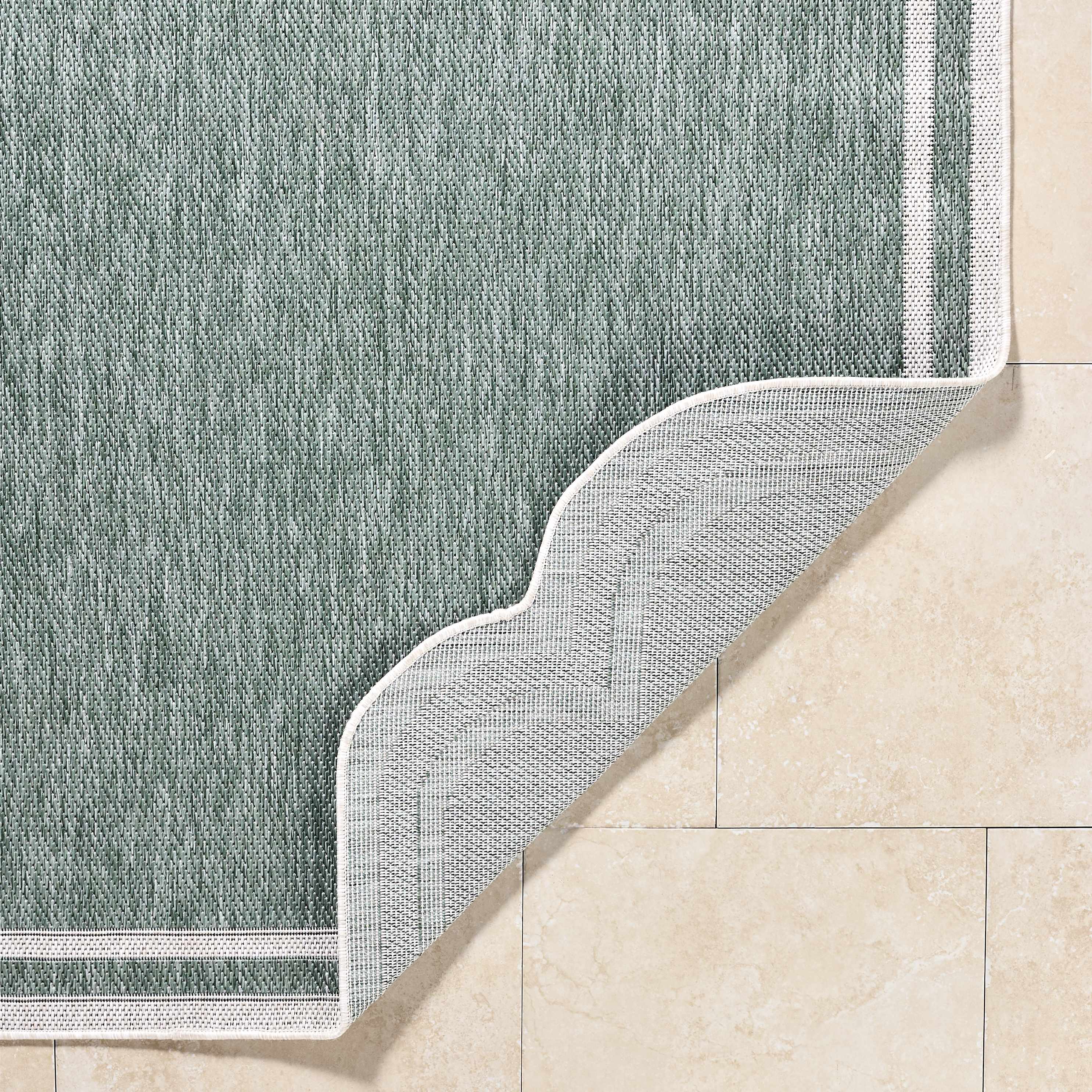 Arnola Green Outdoor Rug