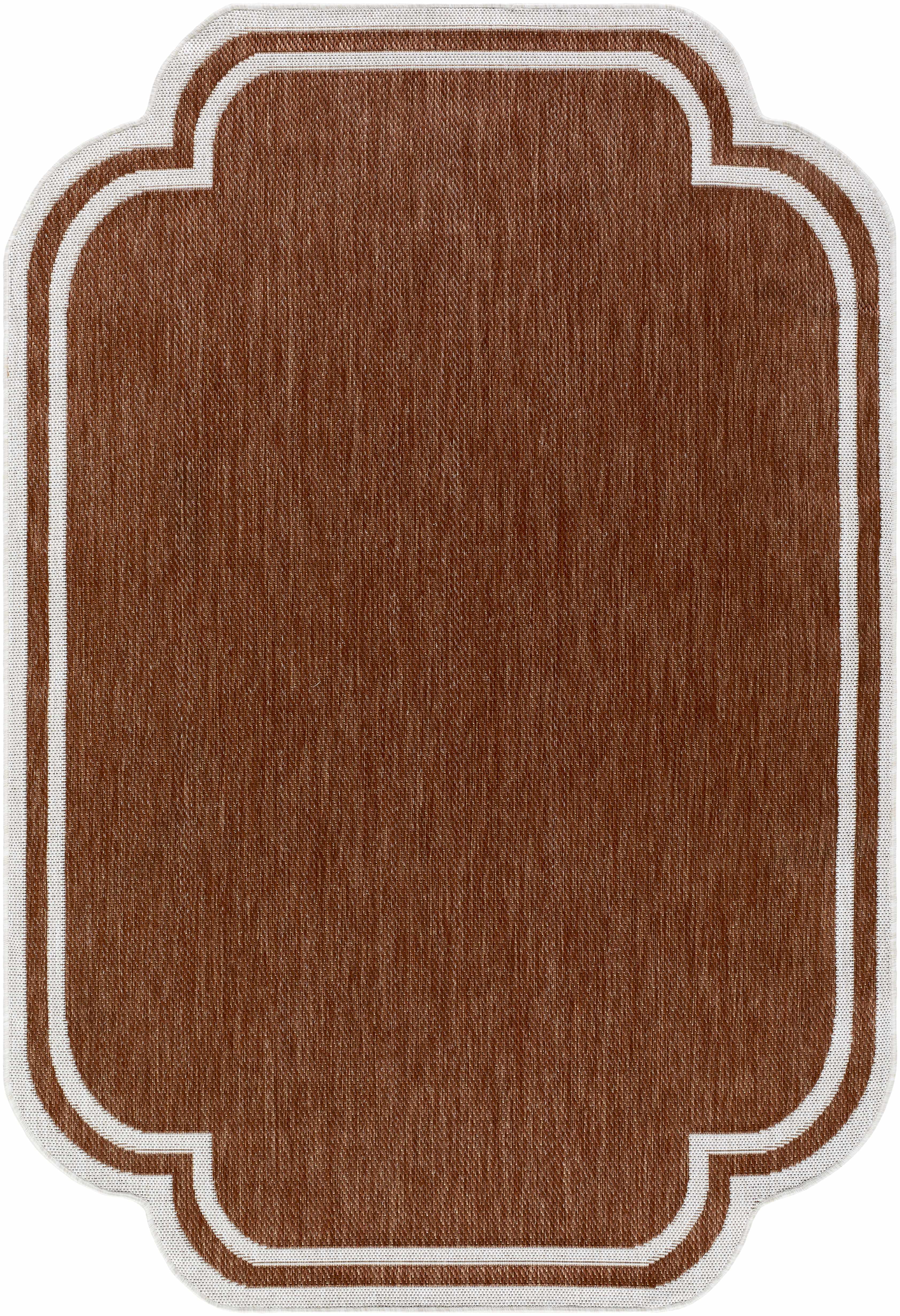 Arnola Brown Outdoor Rug