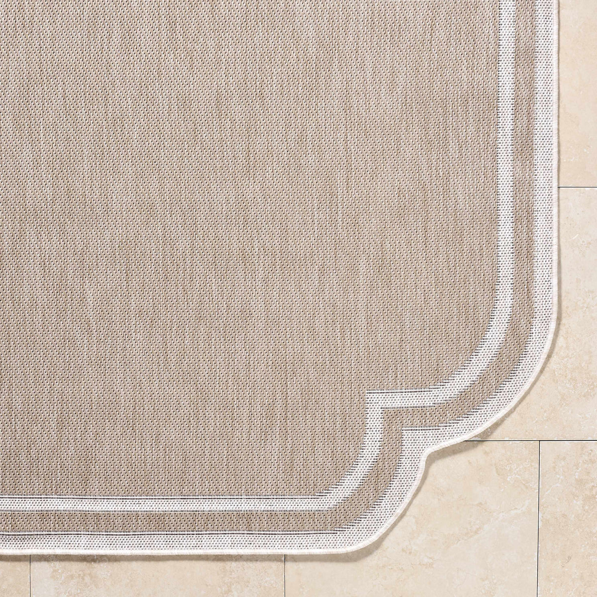 Arnola Tan Outdoor Rug