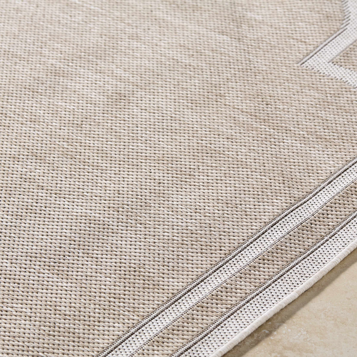 Arnola Tan Outdoor Rug