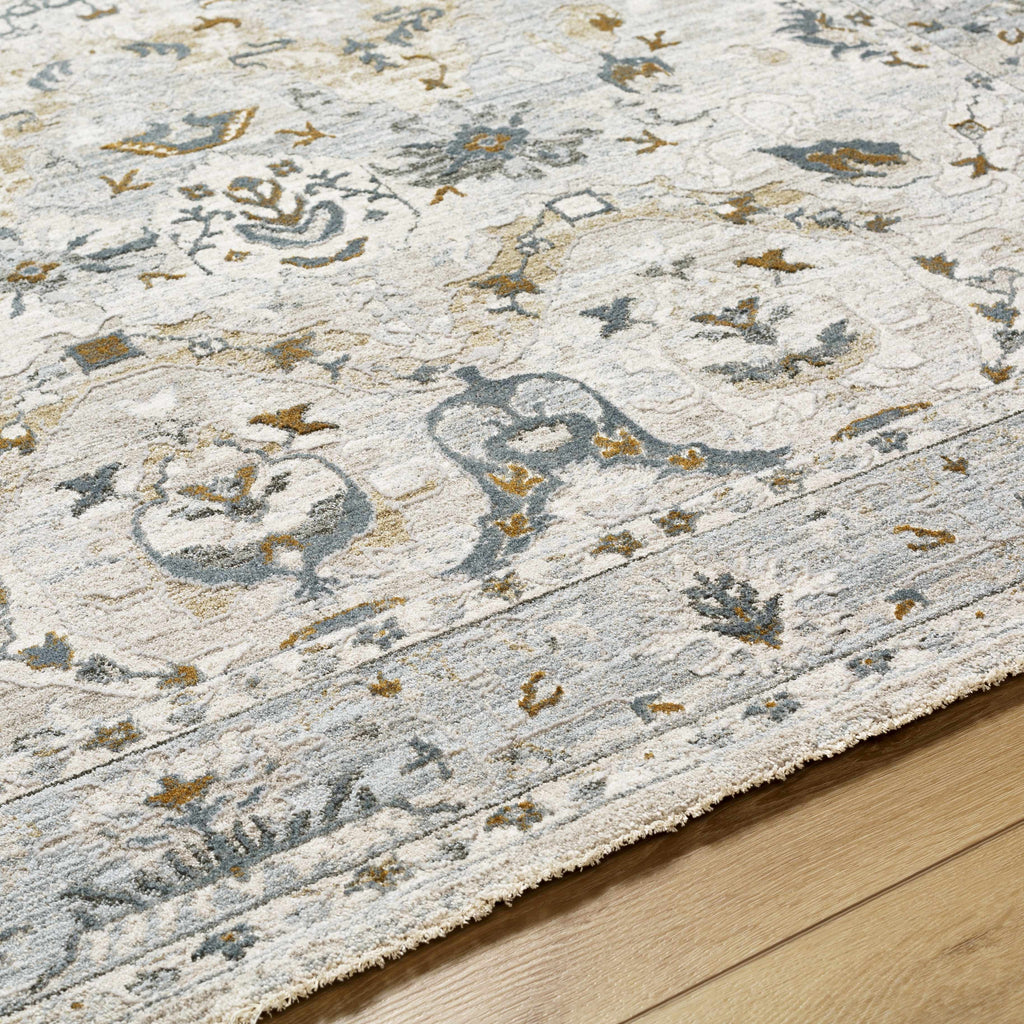 Emile Textured Rug with Fringes